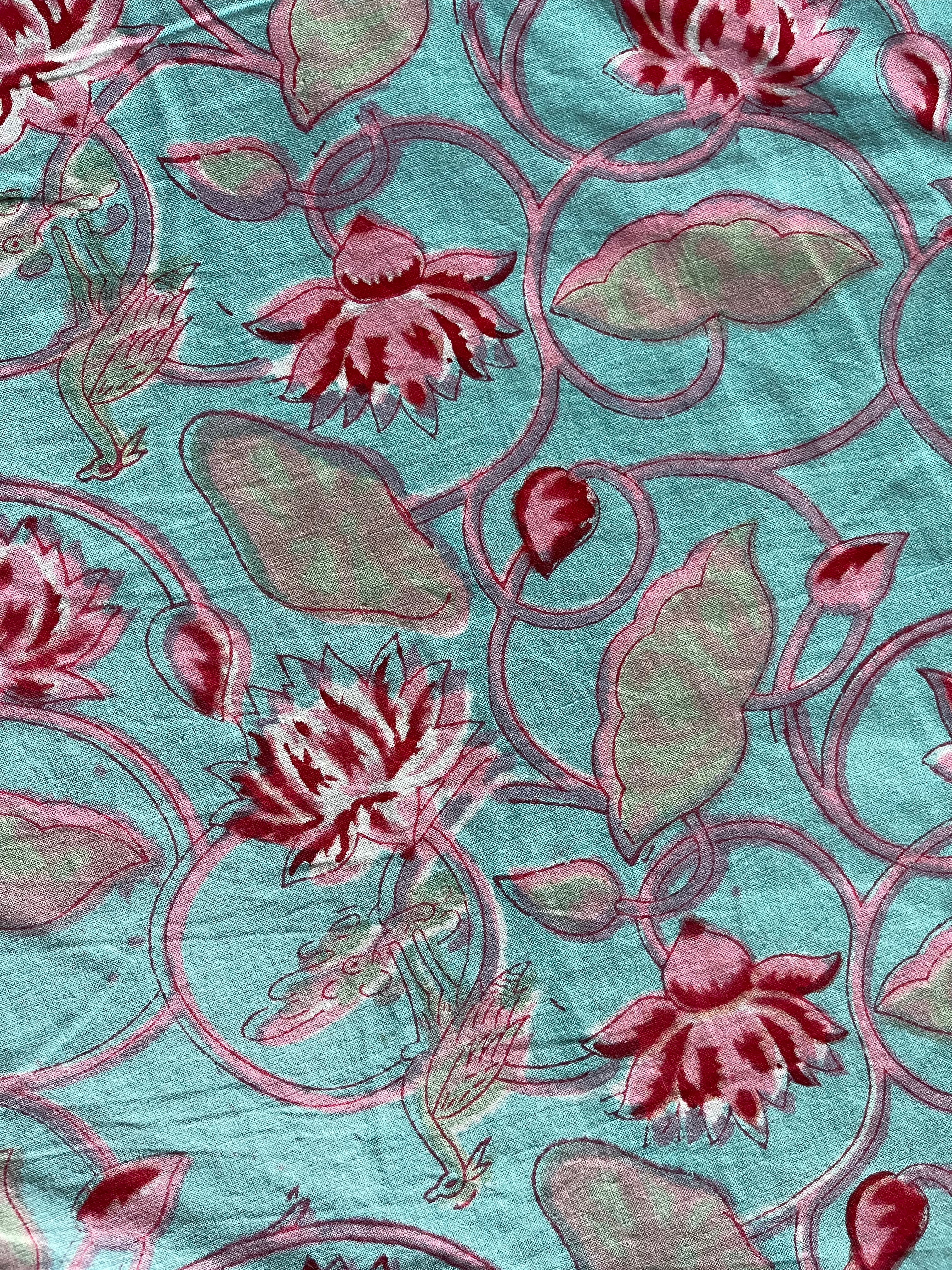 Tablecloth Round - Lotus