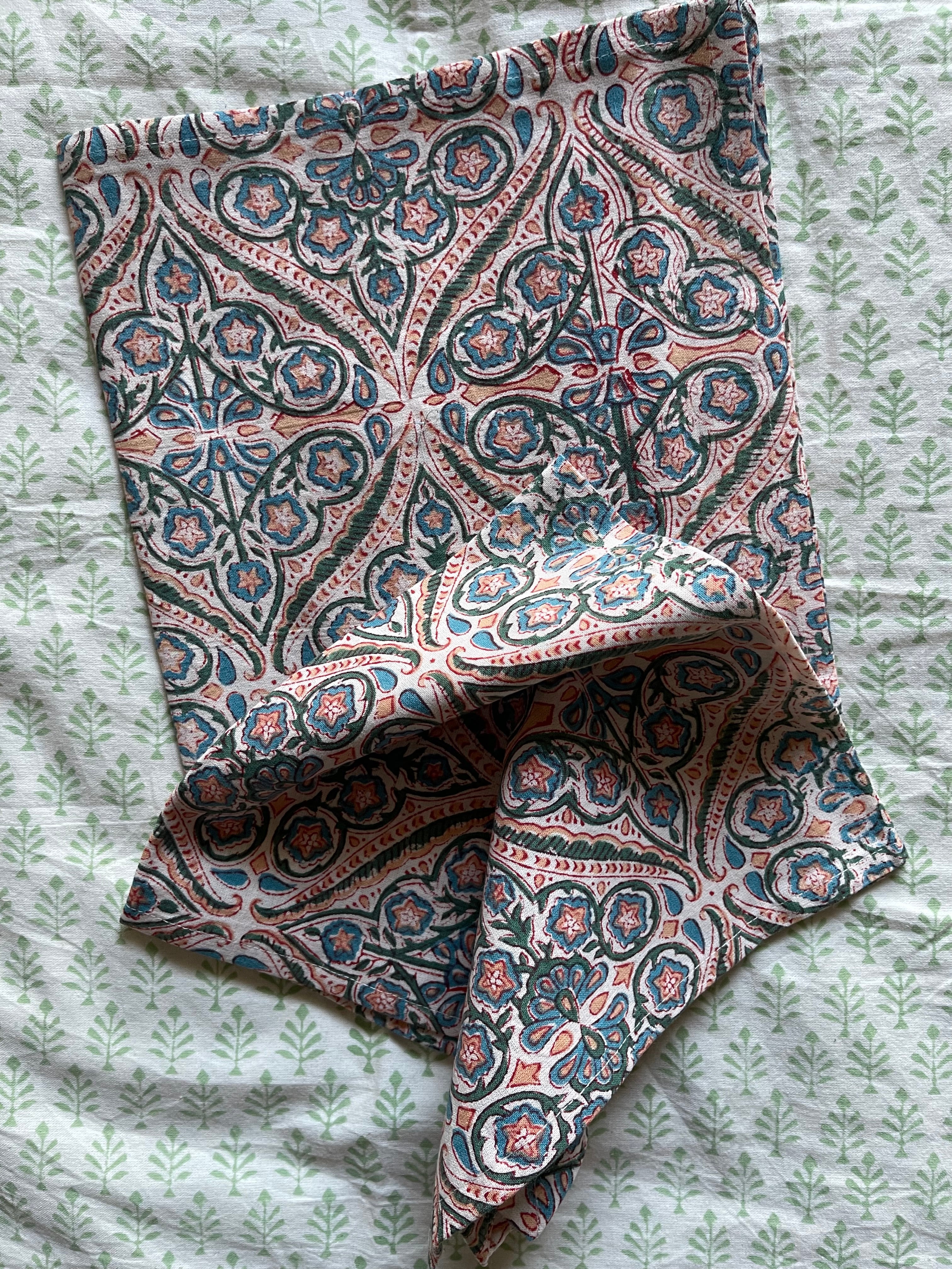 Tablecloth Round - Scandi Forest