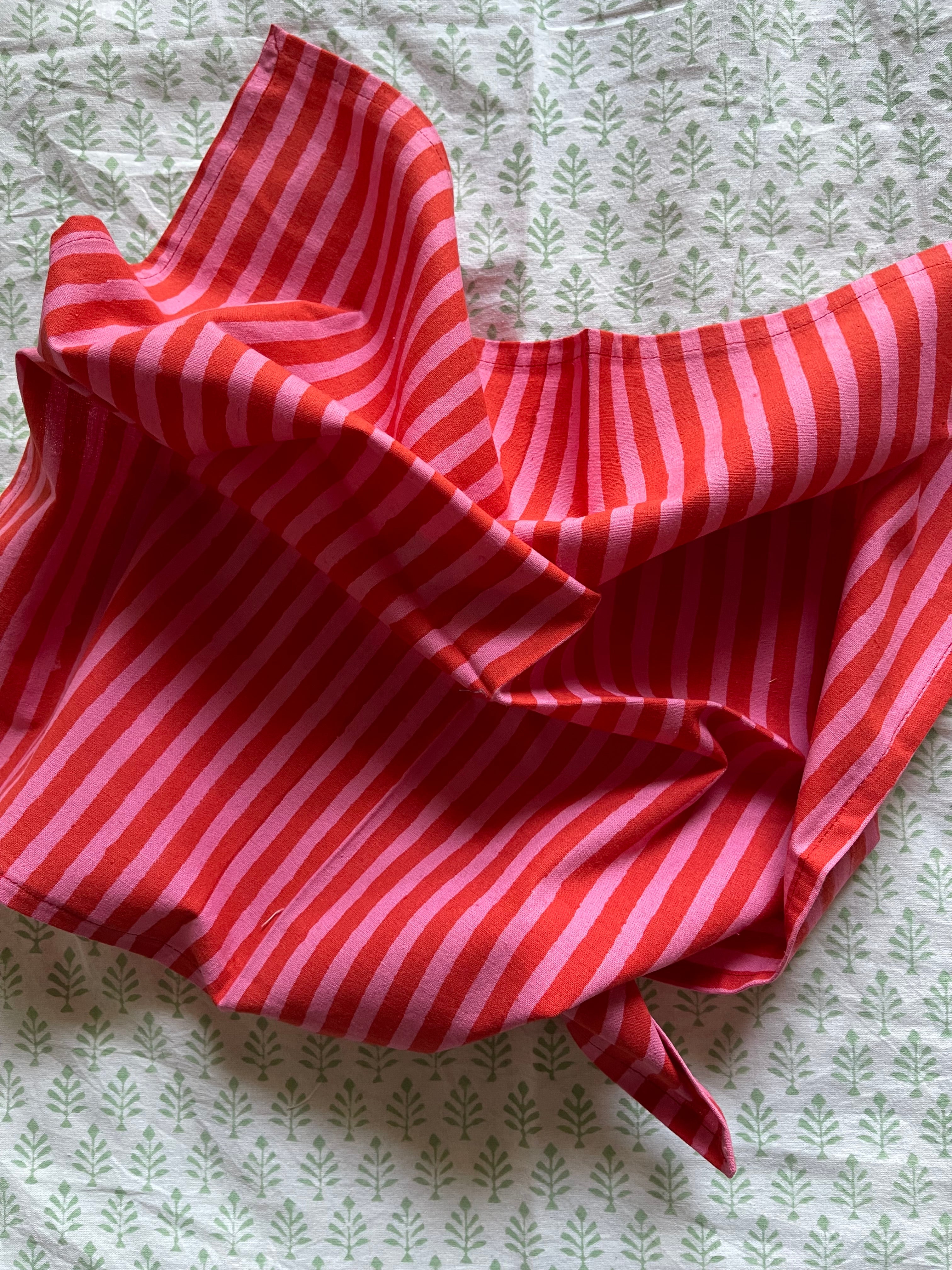 Napkins - Pink Stripe
