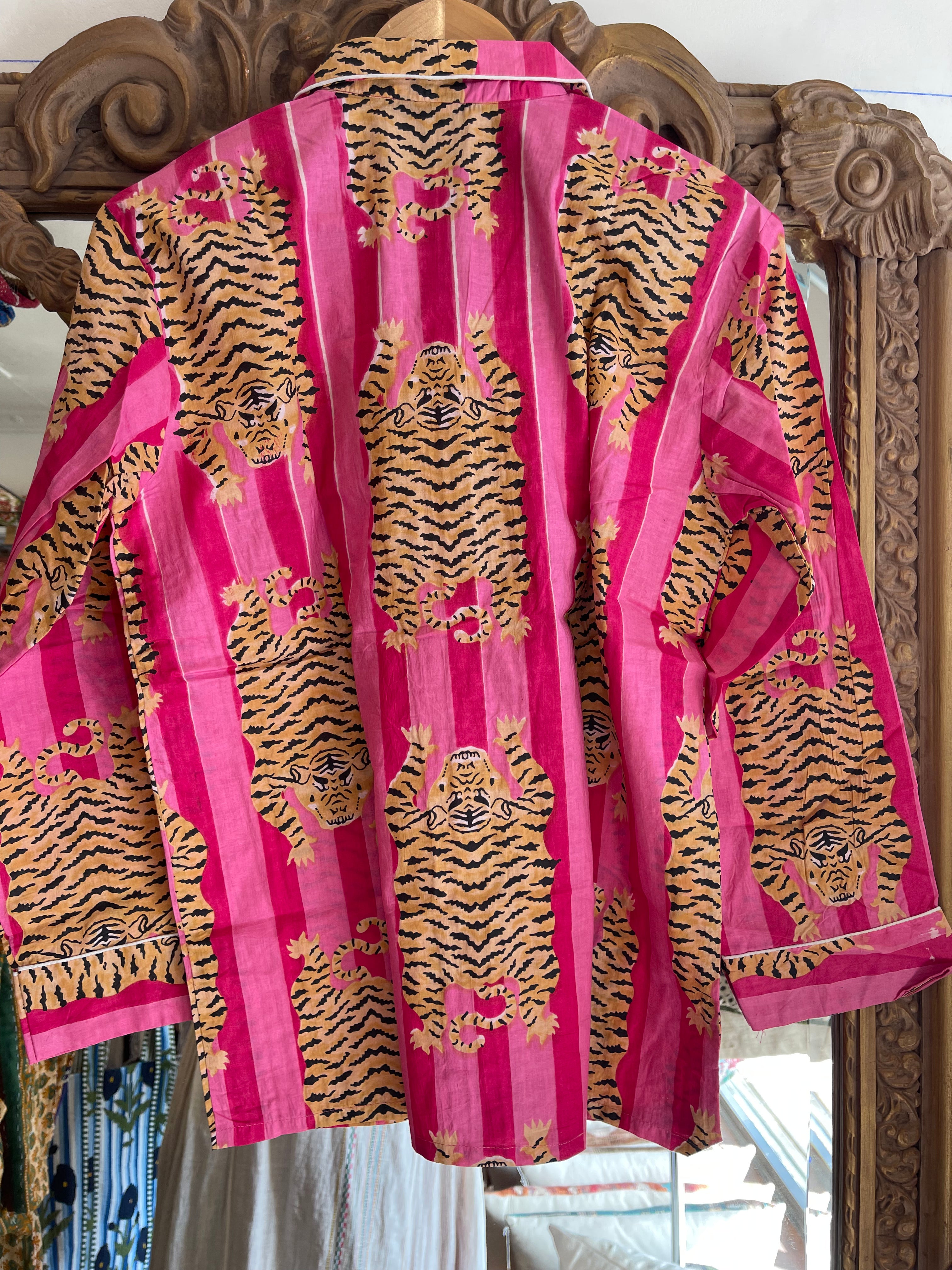 Pyjama - Tiger Pink Neon
