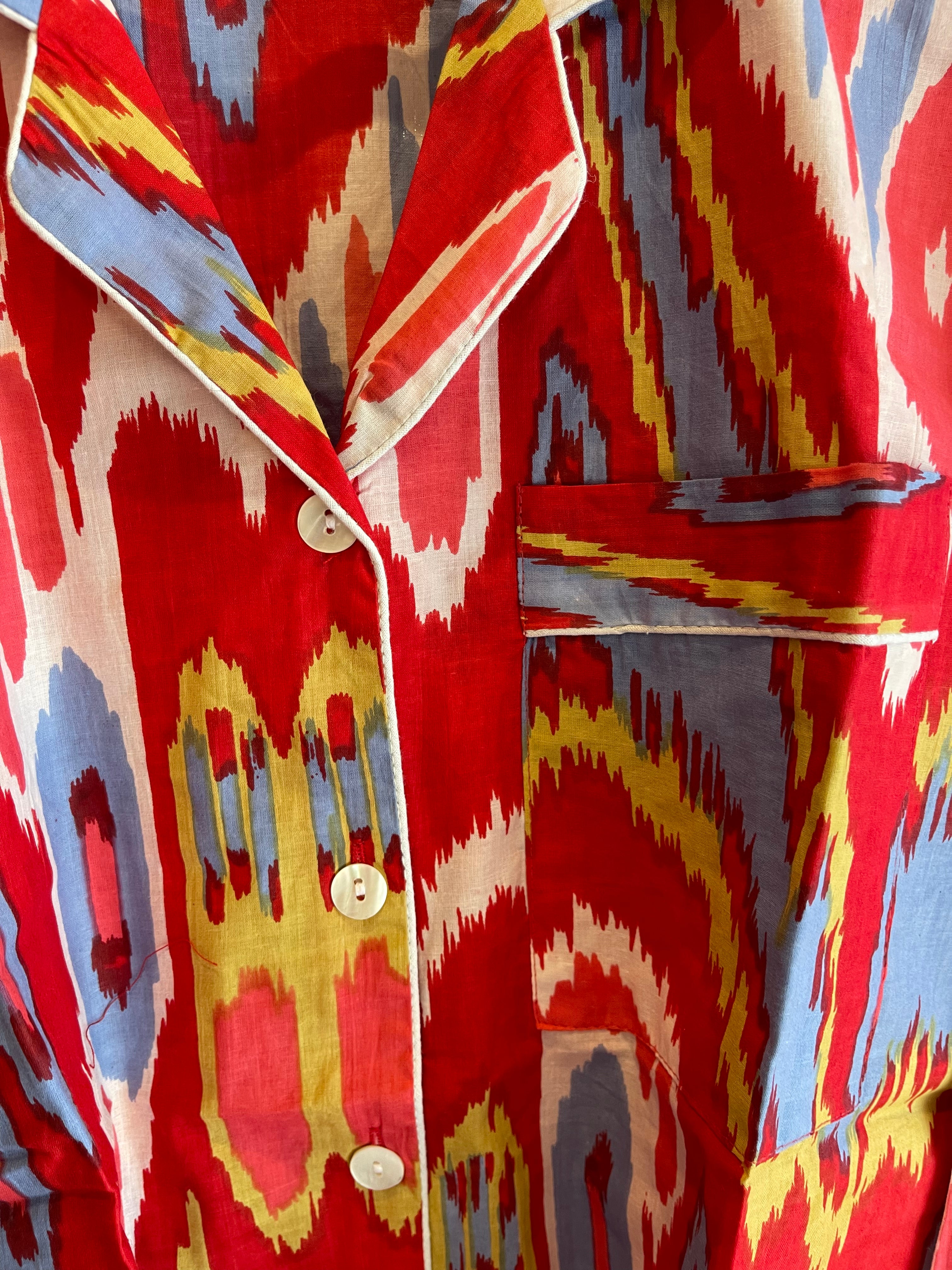 Pyjama - Ikat Red