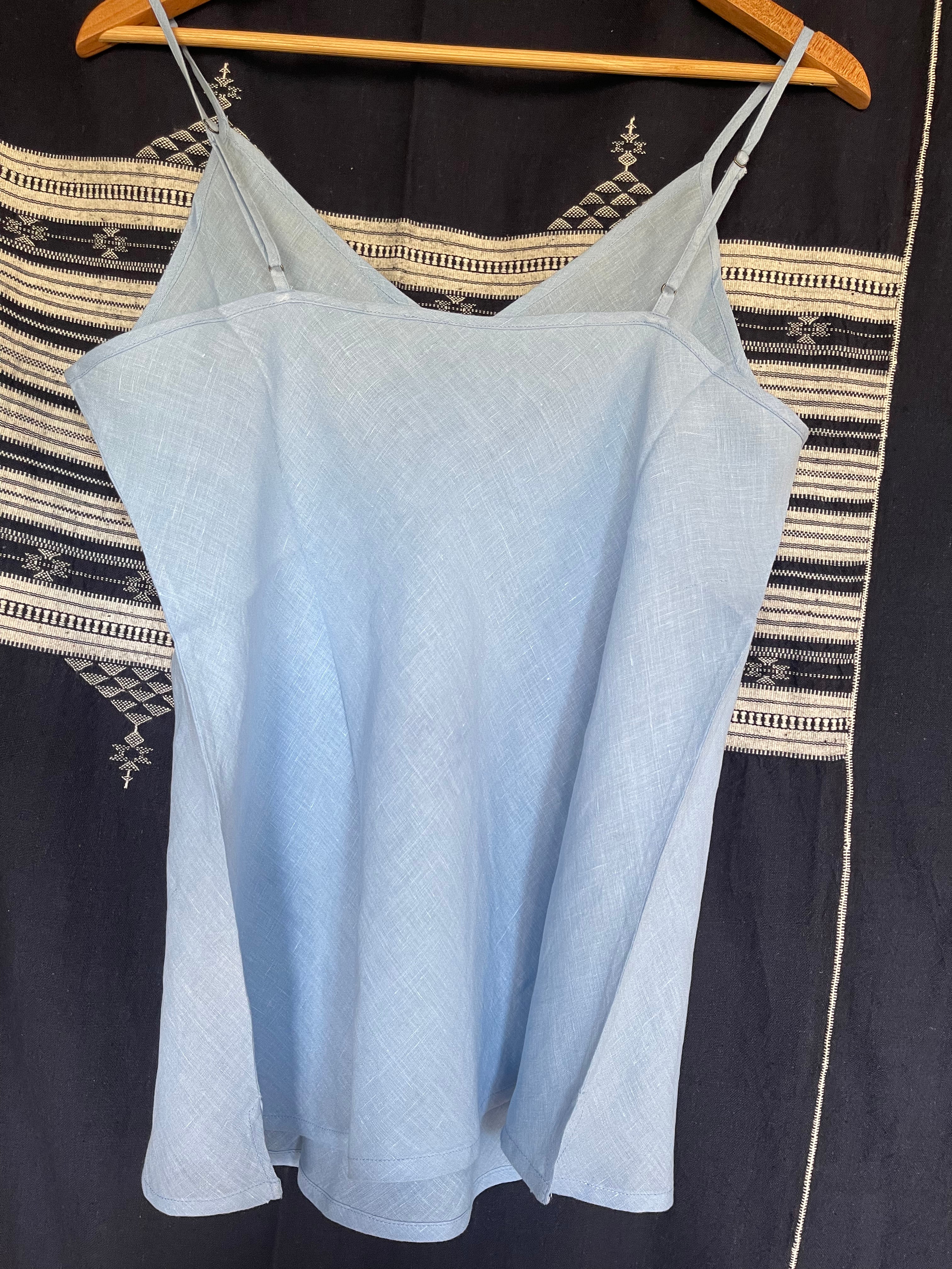 Camisole Linen - Summer Blue