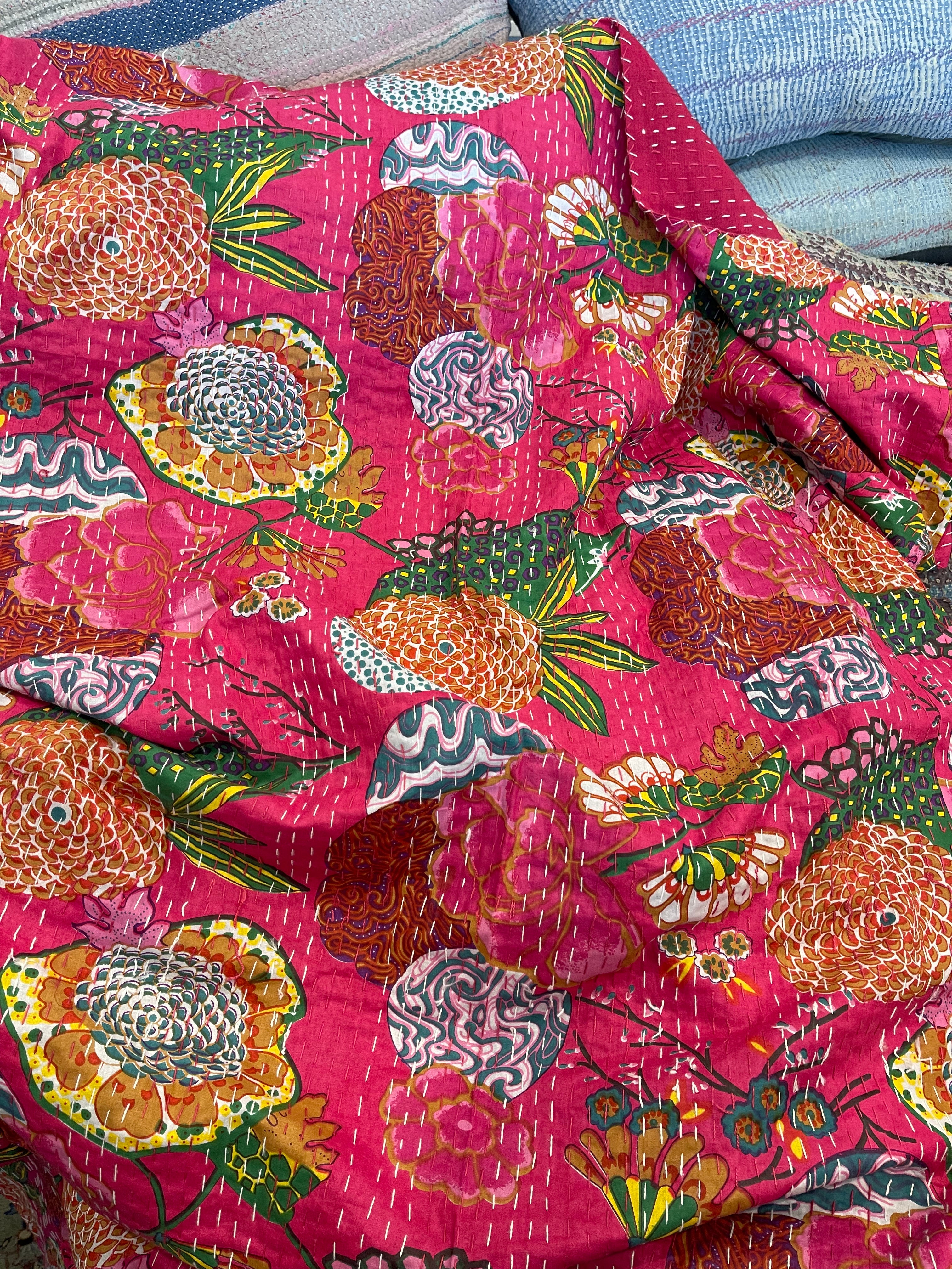 KANTHA - Chrysanthemum FUCHSIA