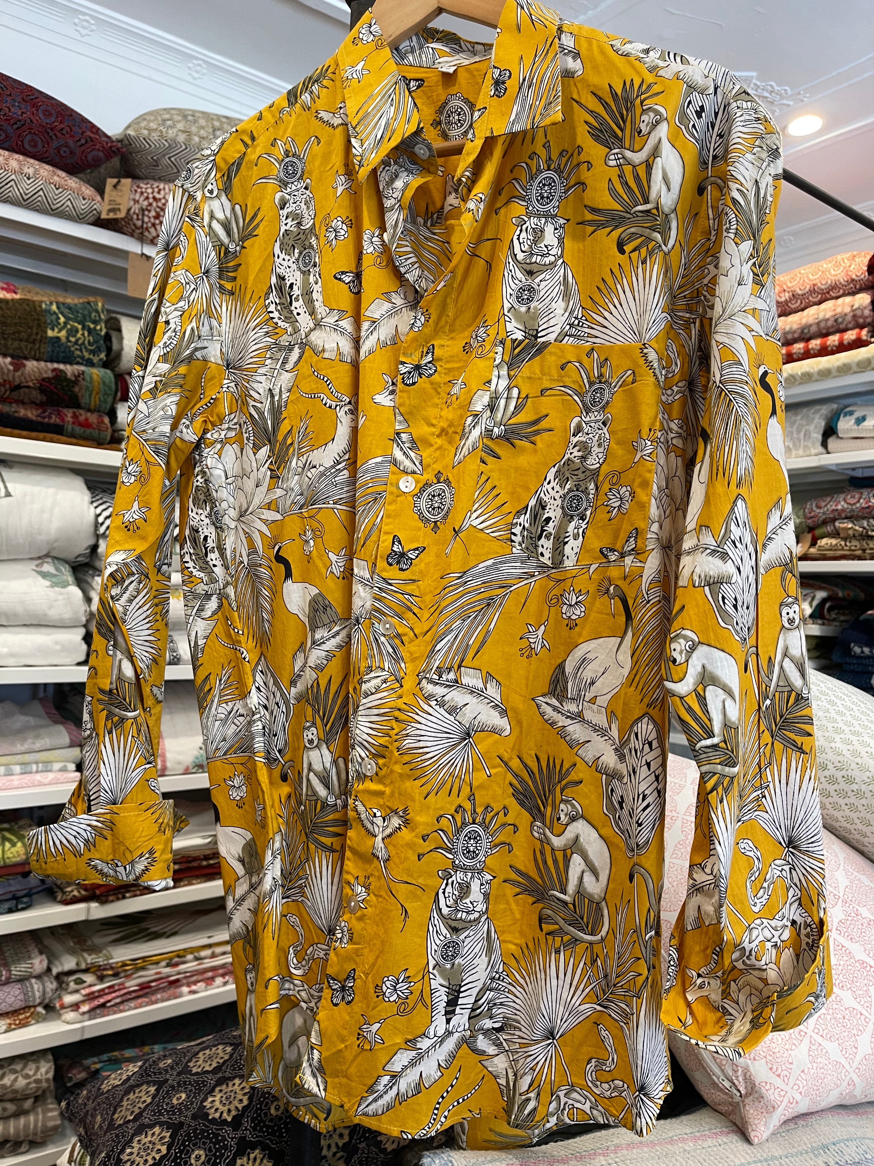 JUNGLE PRINT - CHROME YELLOW