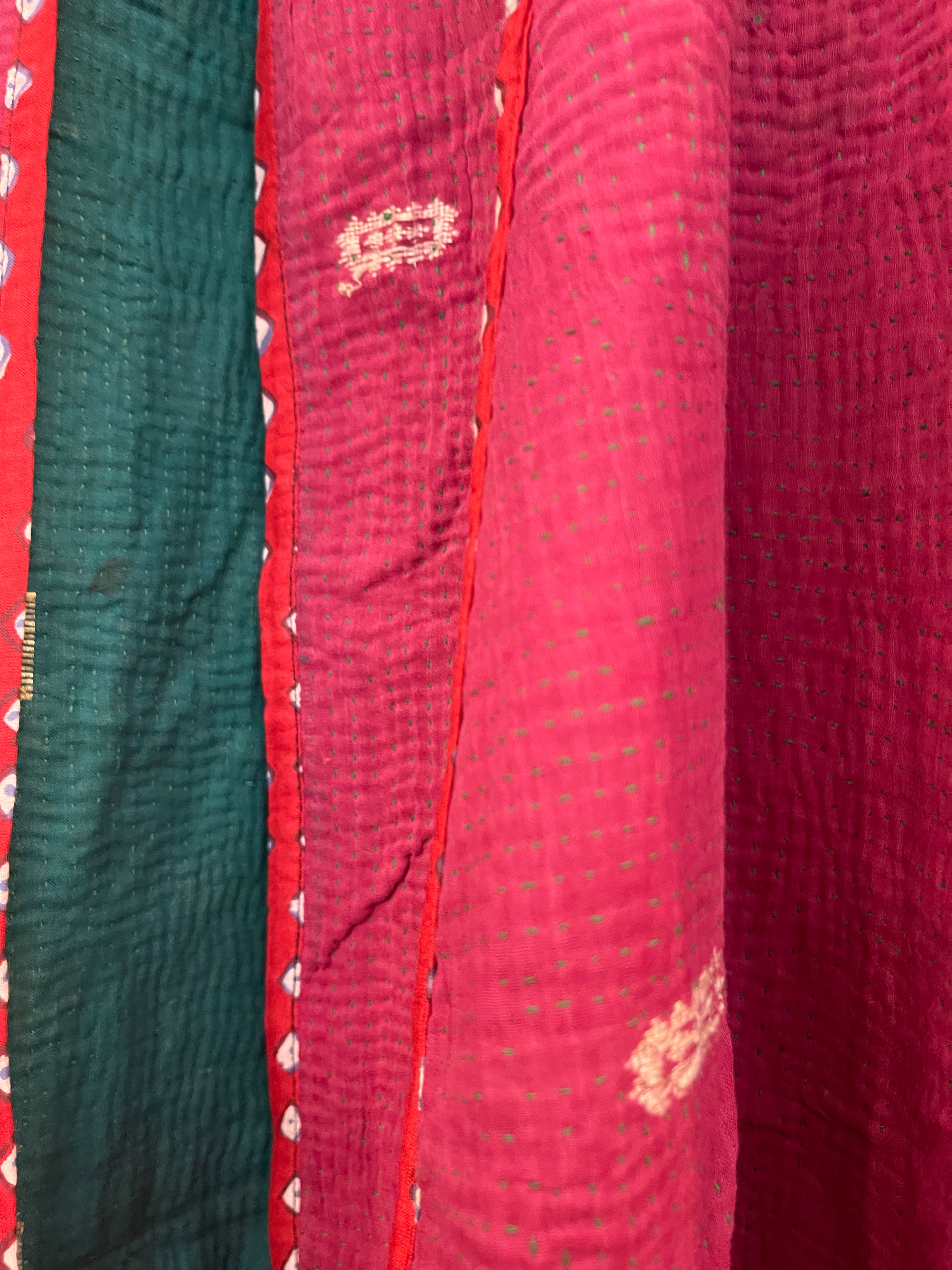 Vintage Kantha Jacket - GREENSLEEVES