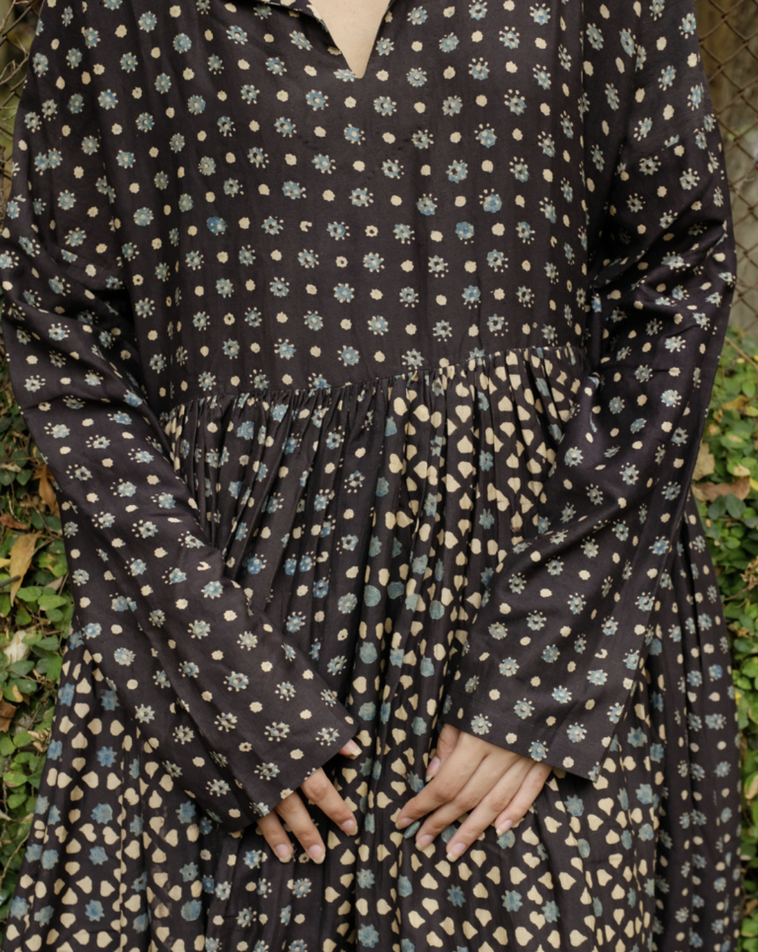 AMARA DRESS - Handwoven Cotton Silk