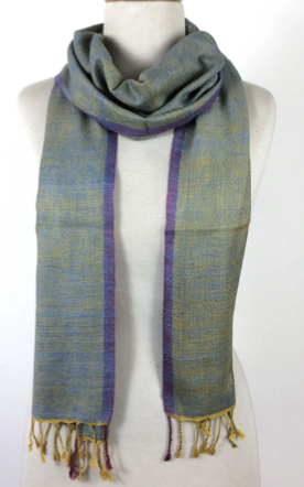 Eri Peace Silk Muffler - Marigold Lake