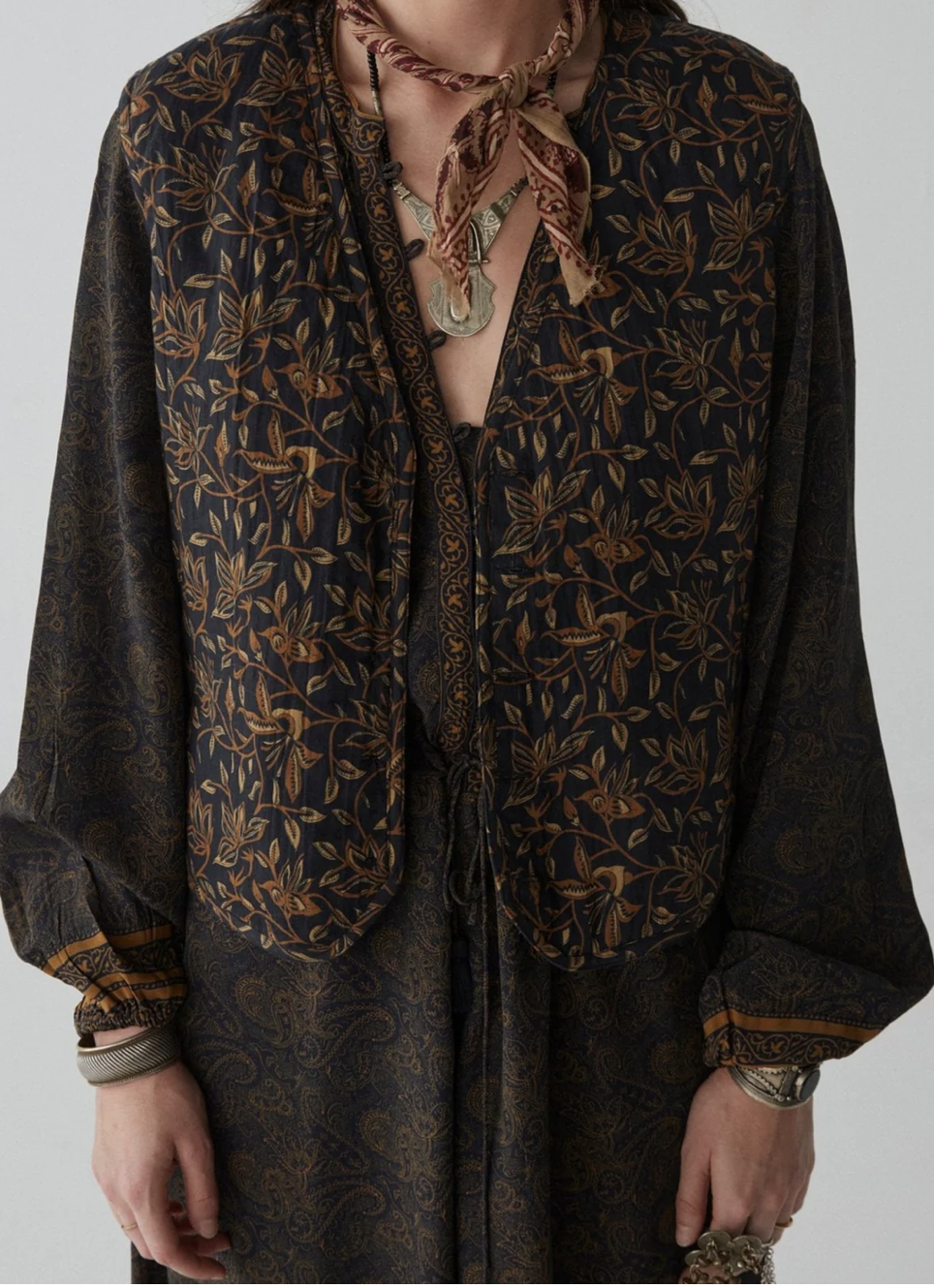 Dylan Vest - Cachemira Moutarde