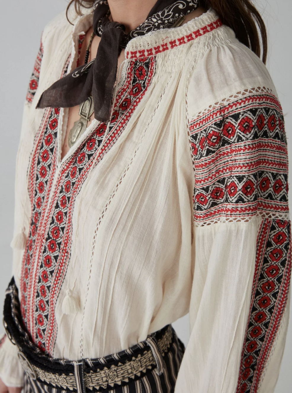 Audrey Blouse - Bohemian Rhapsody