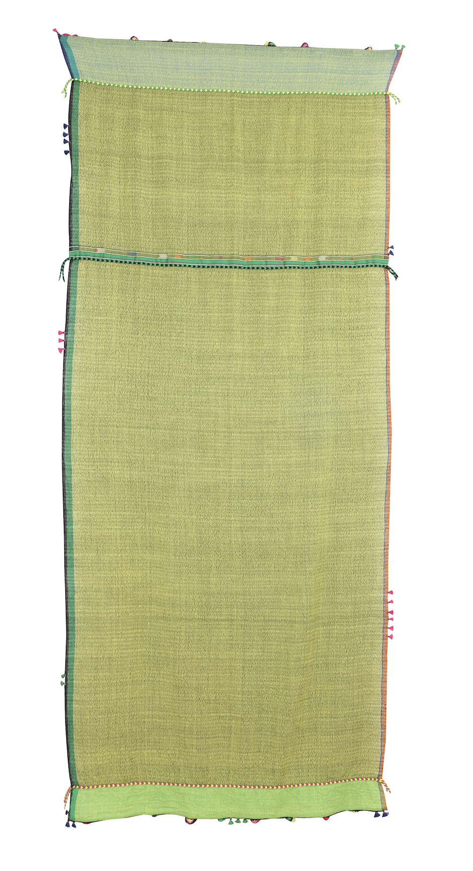 FOLKLORE 109 - Wool Wrap Green Meadow