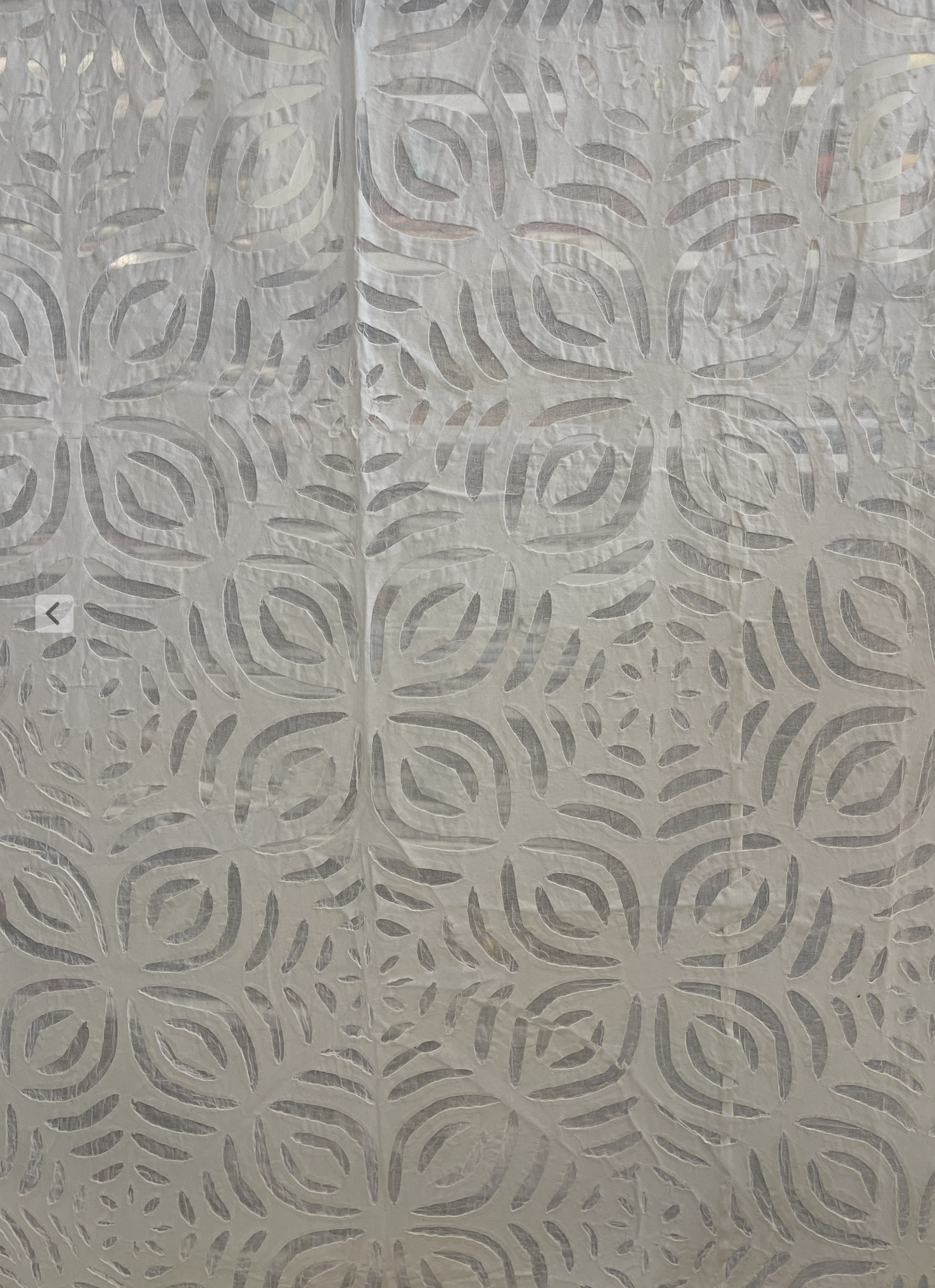 APPLIQUÉ CURTAIN - Radiating Star