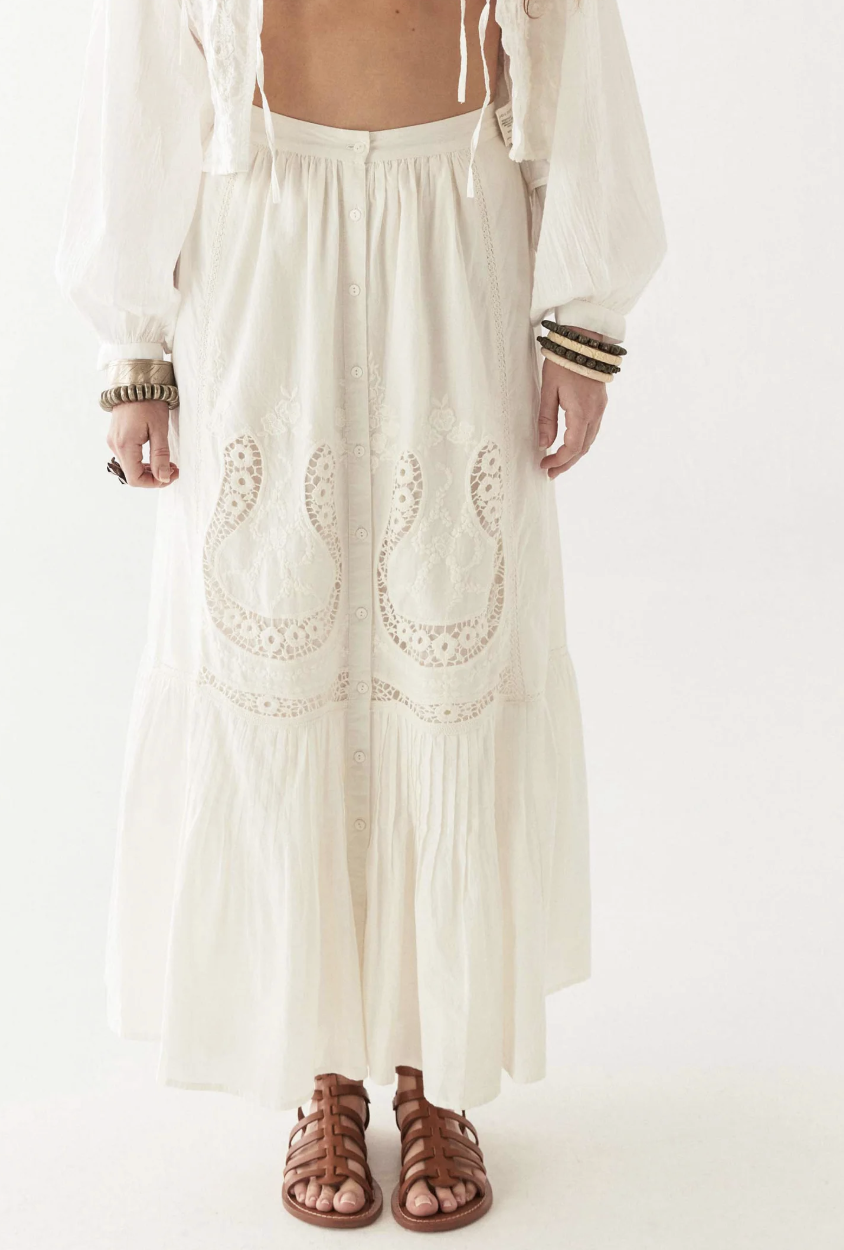 Luisa SKIRT - Normandie White