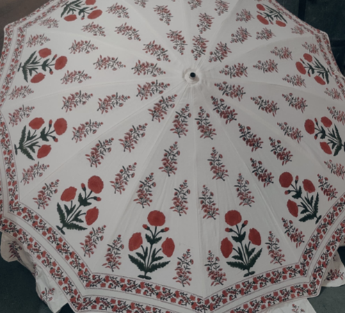 Sun Umbrella - Red Poppy