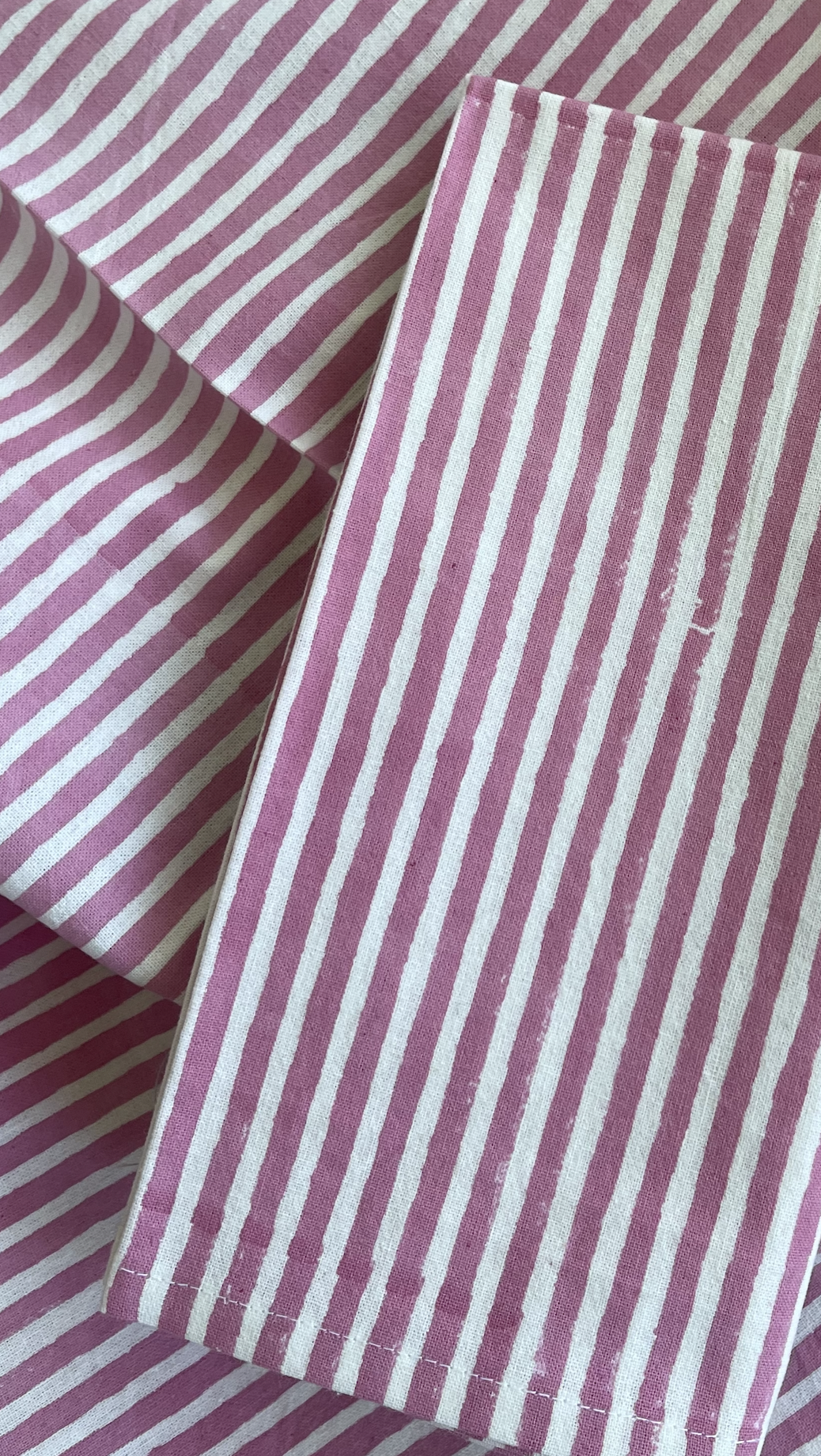 Napkins - Cool Pink Stripe