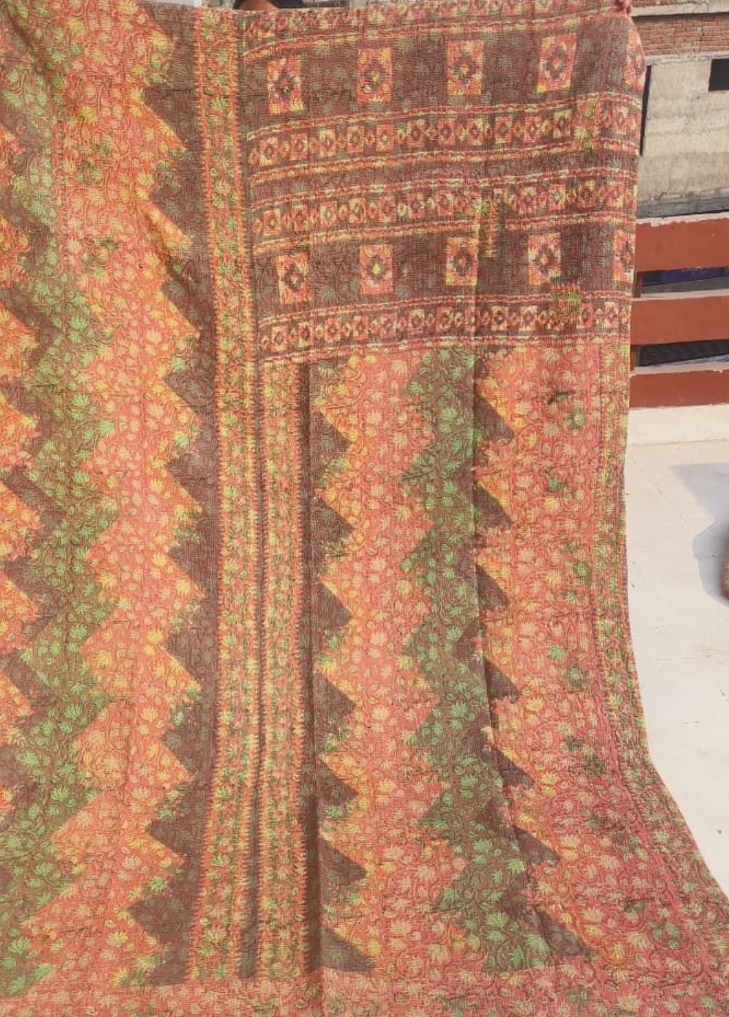 VINTAGE KANTHA - Aztec