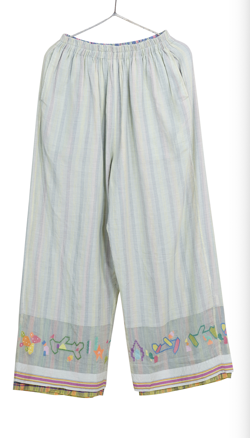 Herbarium 146 Cotton Pant - Garden Jamdani