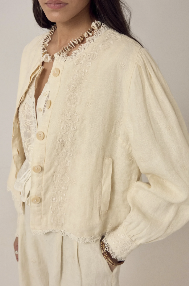 OTELO JACKET -Linen Solstice