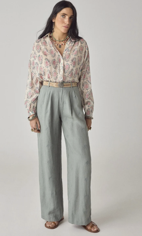 OTTO PANTS - LINEN TWIST