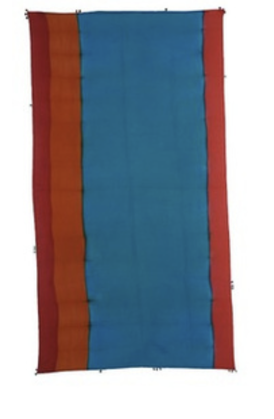 CLAMP Dye Wool Scarf - ICE FLOW 181