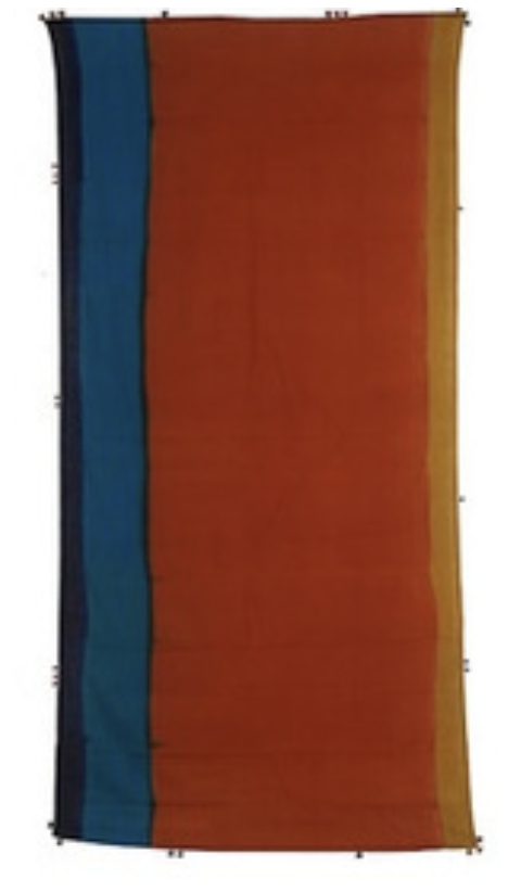Clamp Dye Wool Scarf - OASIS 182