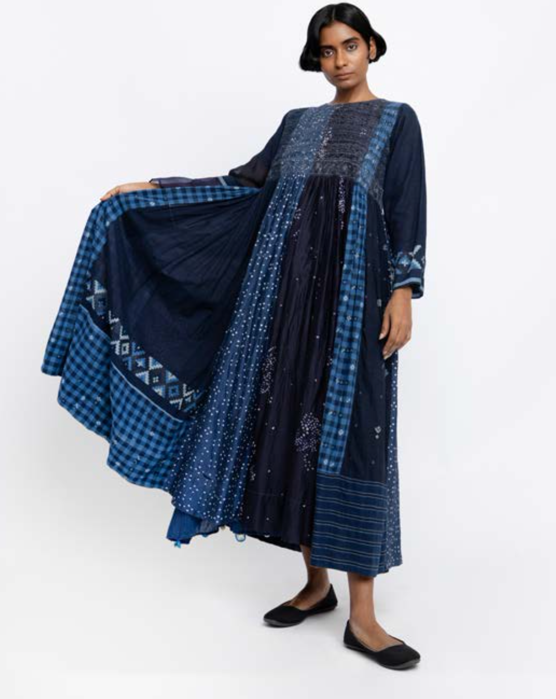 AMBER 18 - Indigo Dress