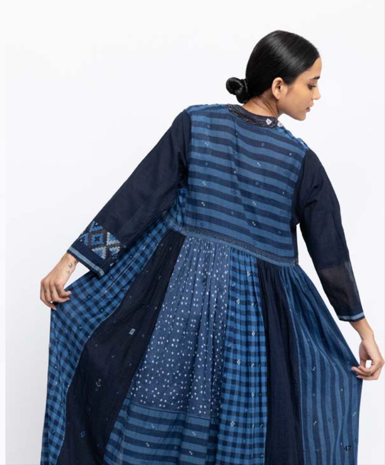 AMBER 10 - Indigo Dress