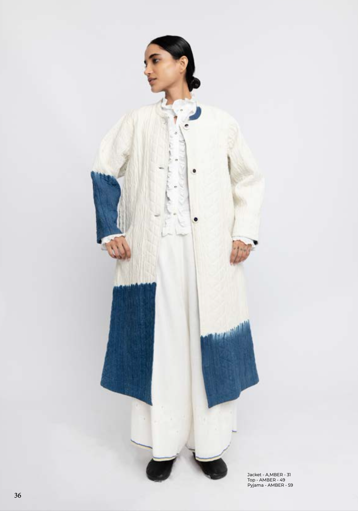 AMBER 31 - Quilted Cotton Jacket