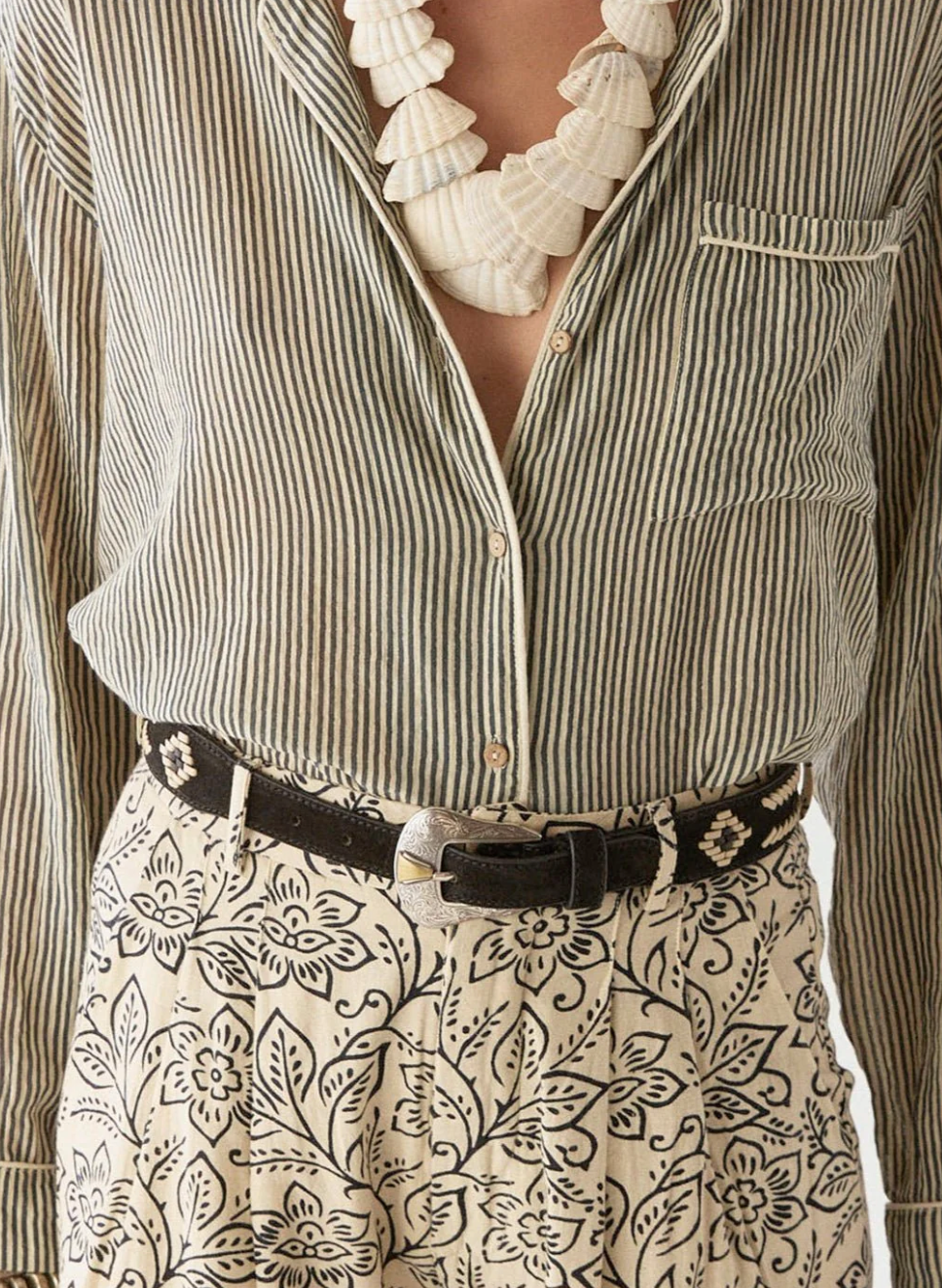 NAVAJO BELT - Onyx