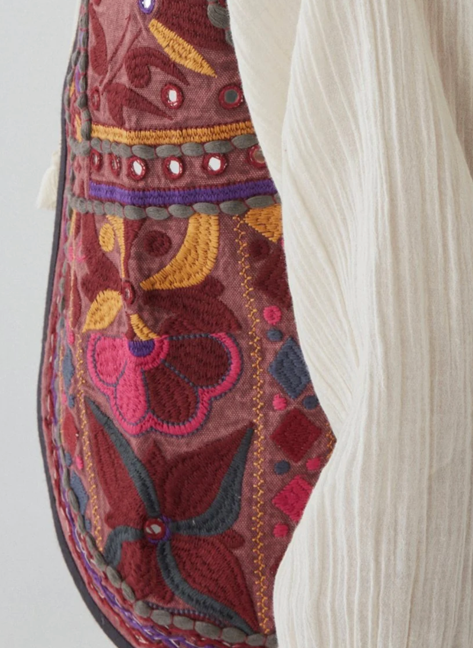 Payal Vest - Pushkar Grape