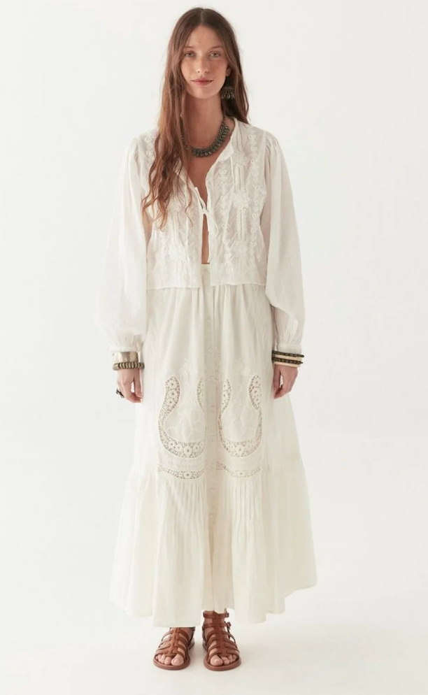 Luisa SKIRT - Normandie White