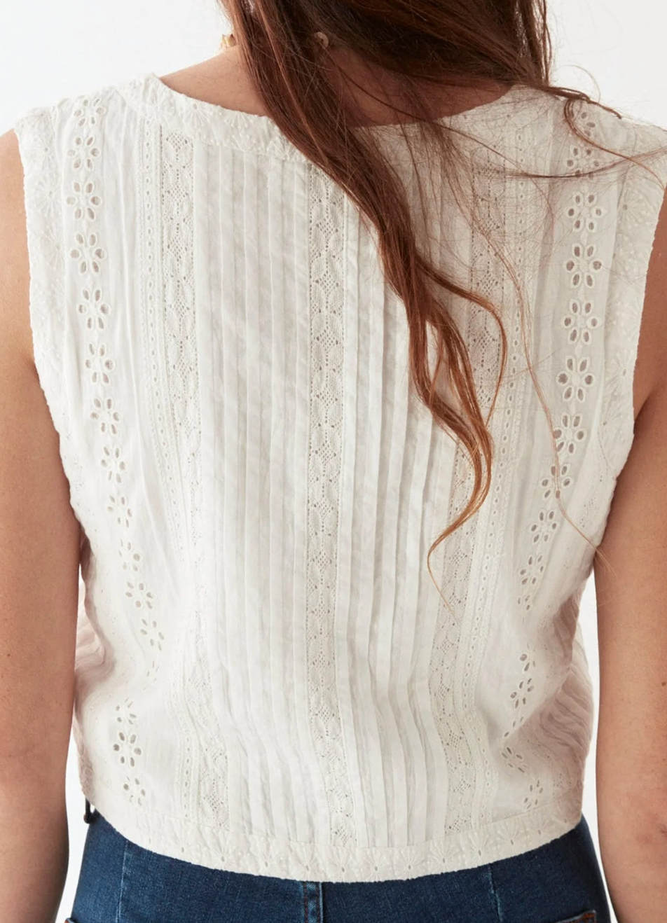 Francesca Blouse - Panna Cotta