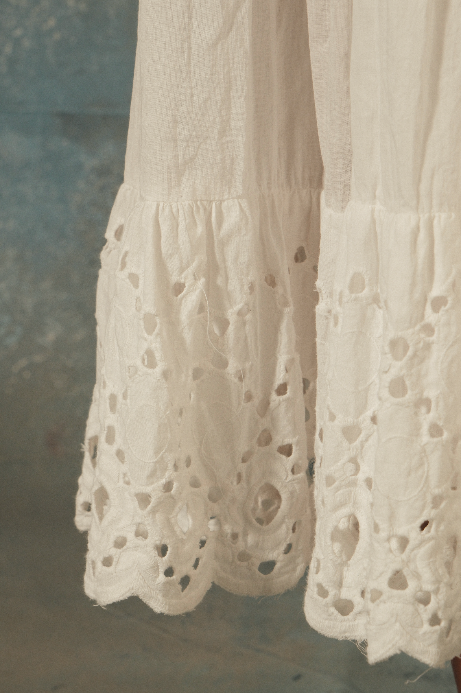 AMVI DRESS - White Lace