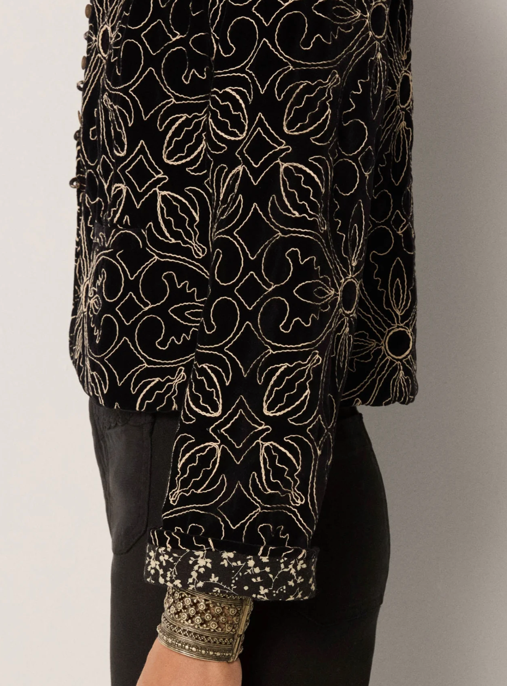 ODETTE JACKET - Night Lily