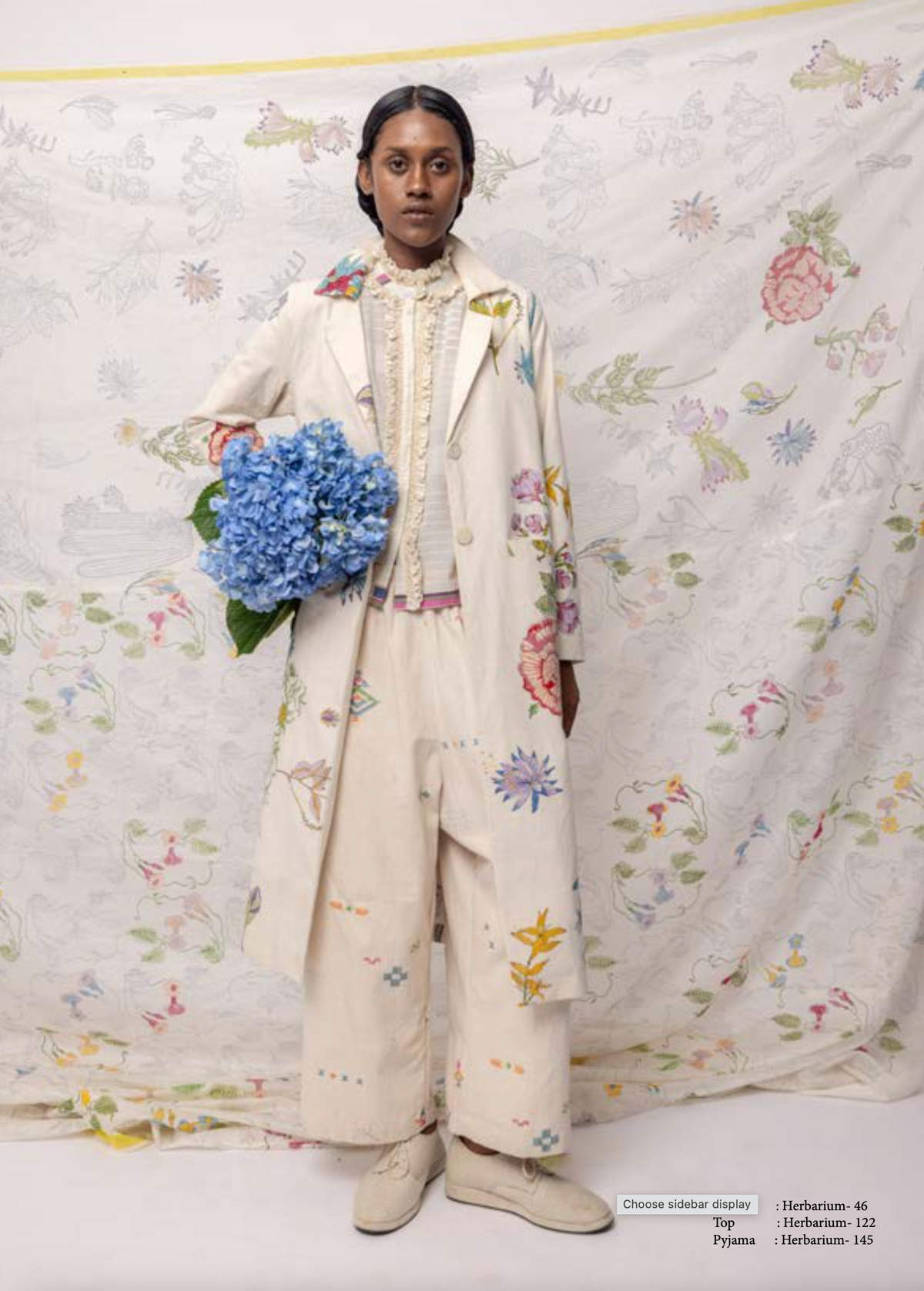 Herbarium 145 Cotton Pant - Kutch Desert
