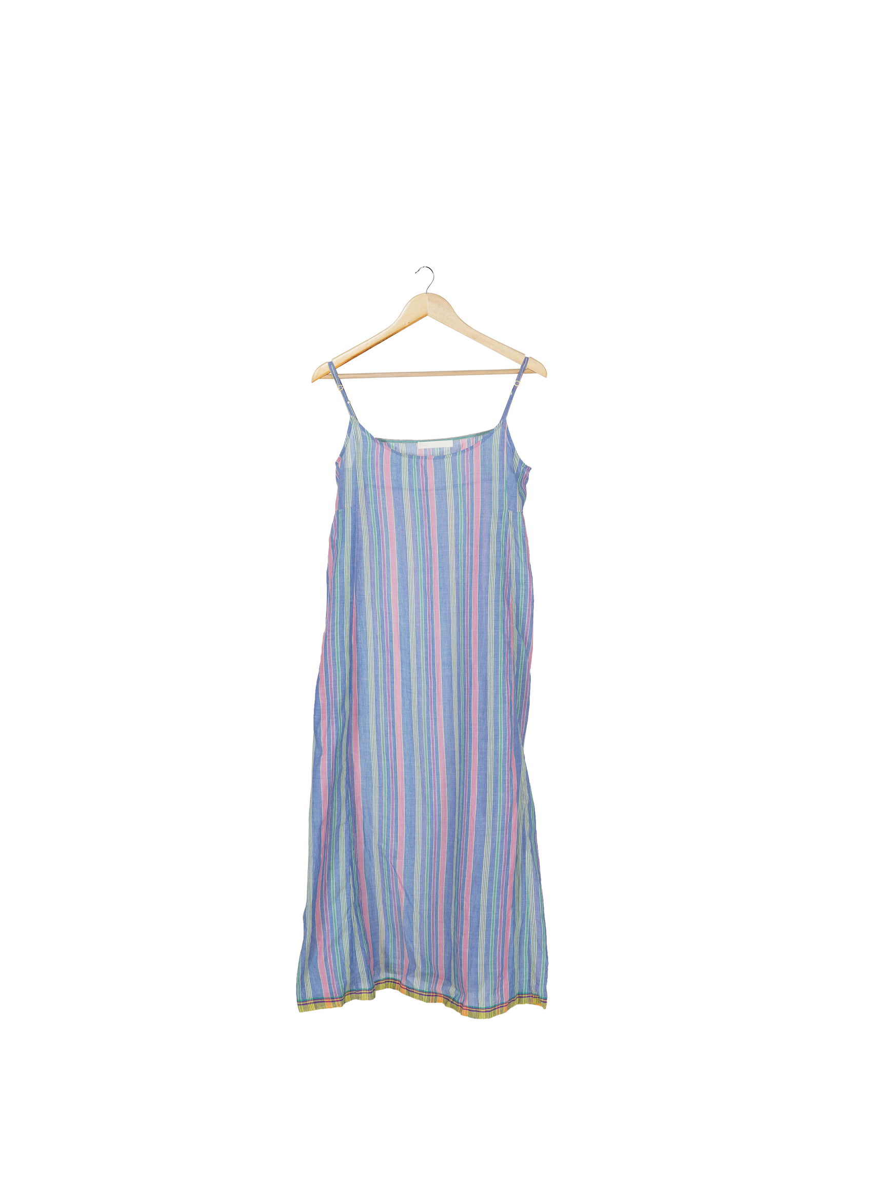 Herbarium 70 Cotton Stripe Dress - INDIGO SMOCK
