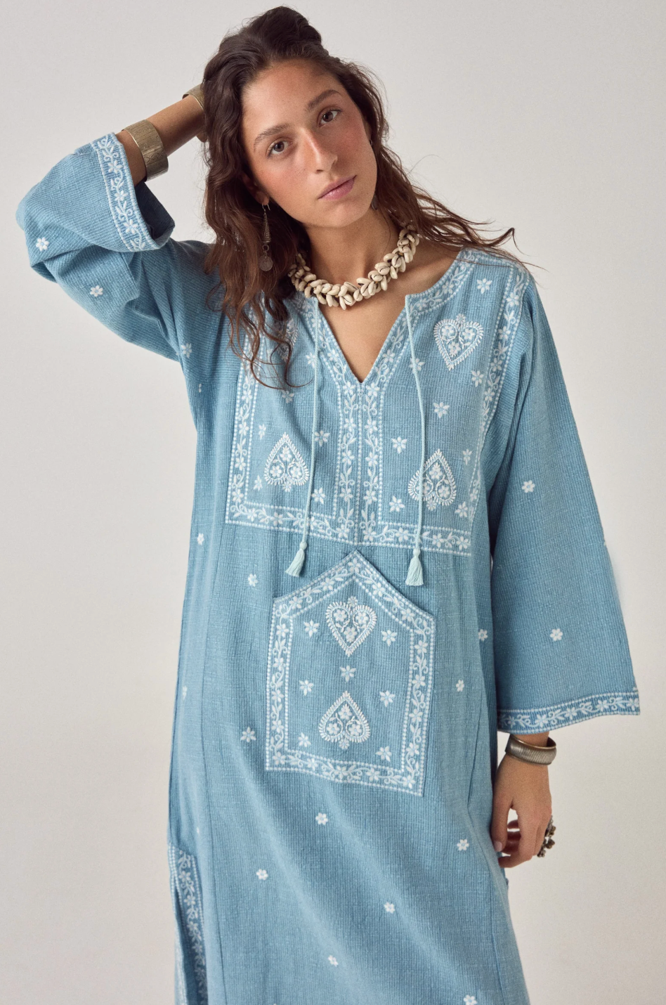 GANGA TUNIC - Nomad Bluie