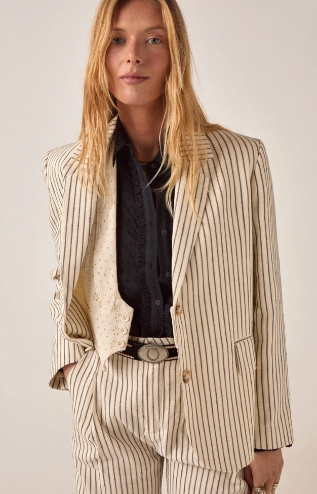 BOBBY BLAZER - Summer Pinstripe