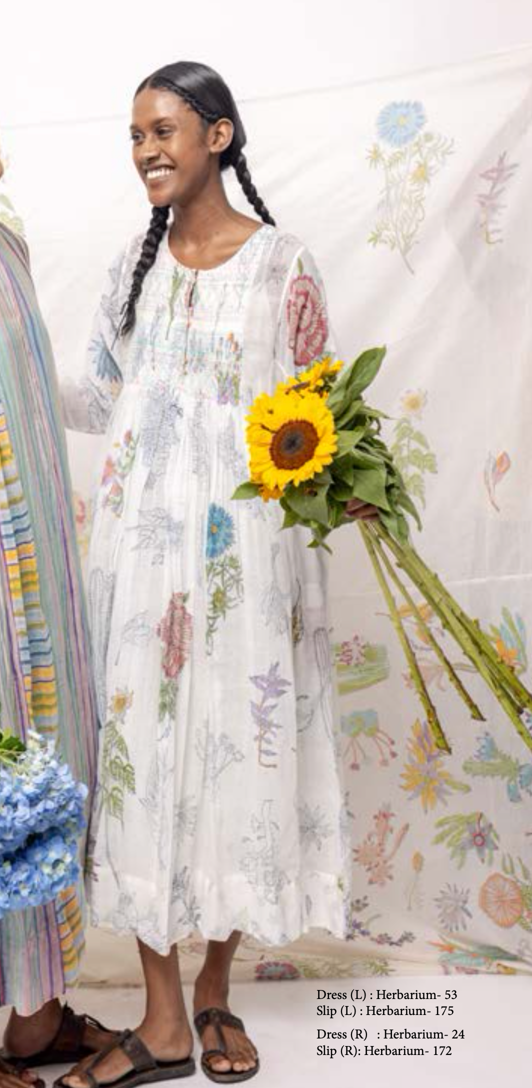 Herbarium 24 Cotton Dress - Summer Floral