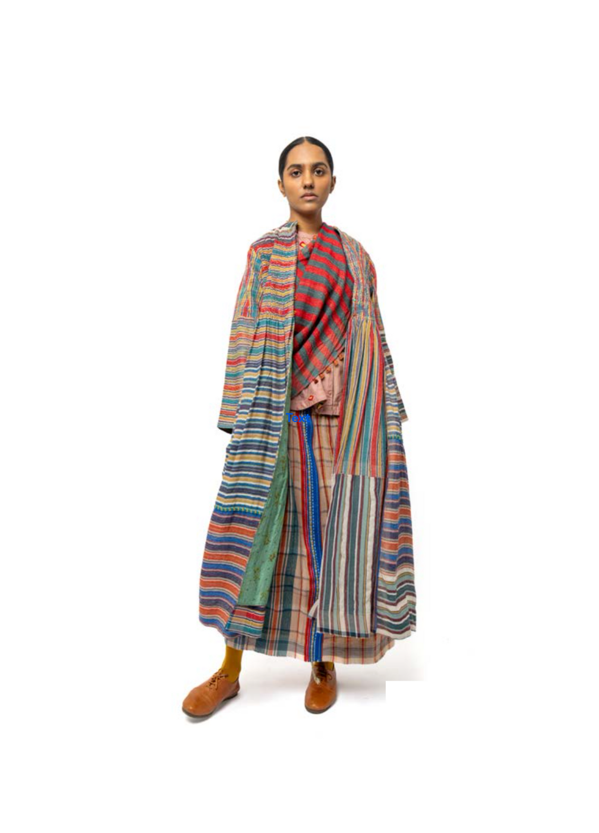Bhujodi Wool Jacket - BORO Stripes
