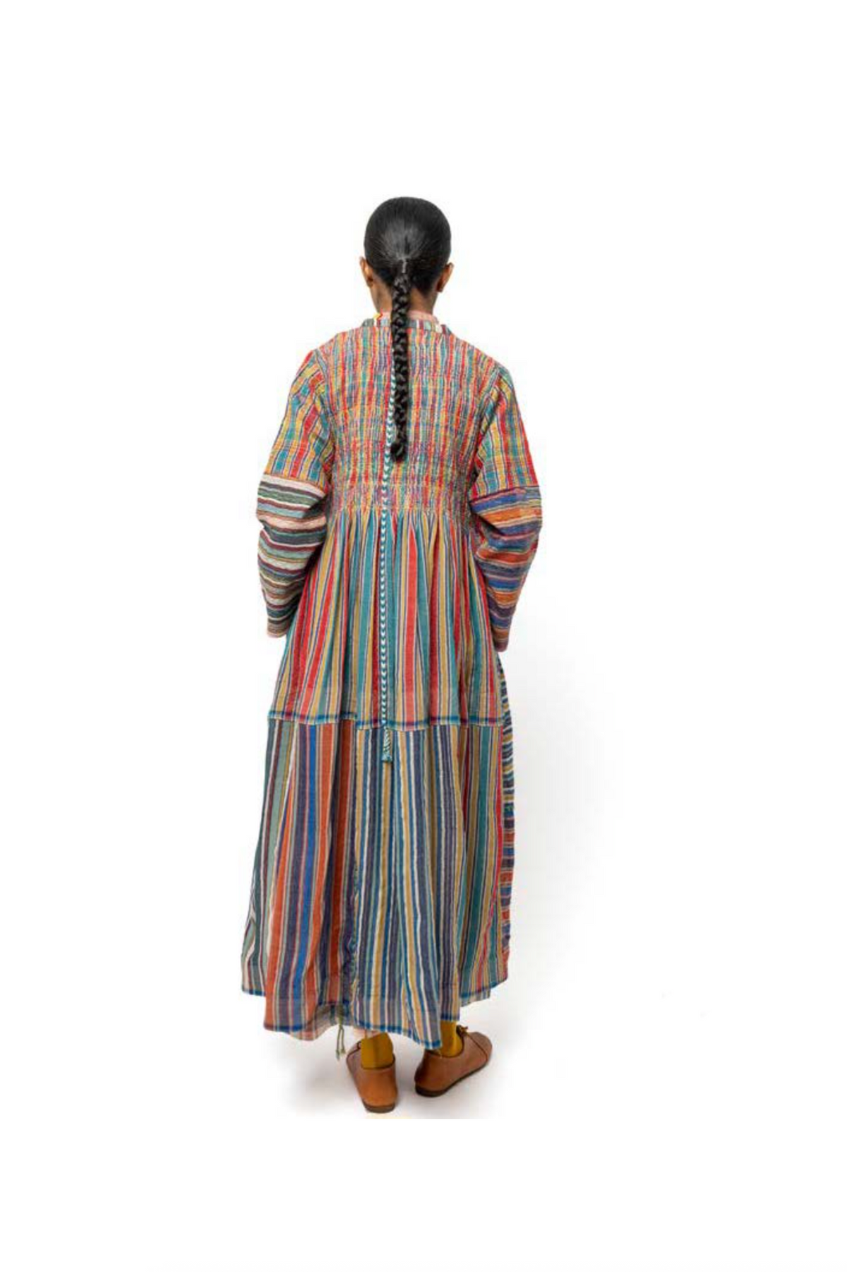Bhujodi Wool Jacket - BORO Stripes