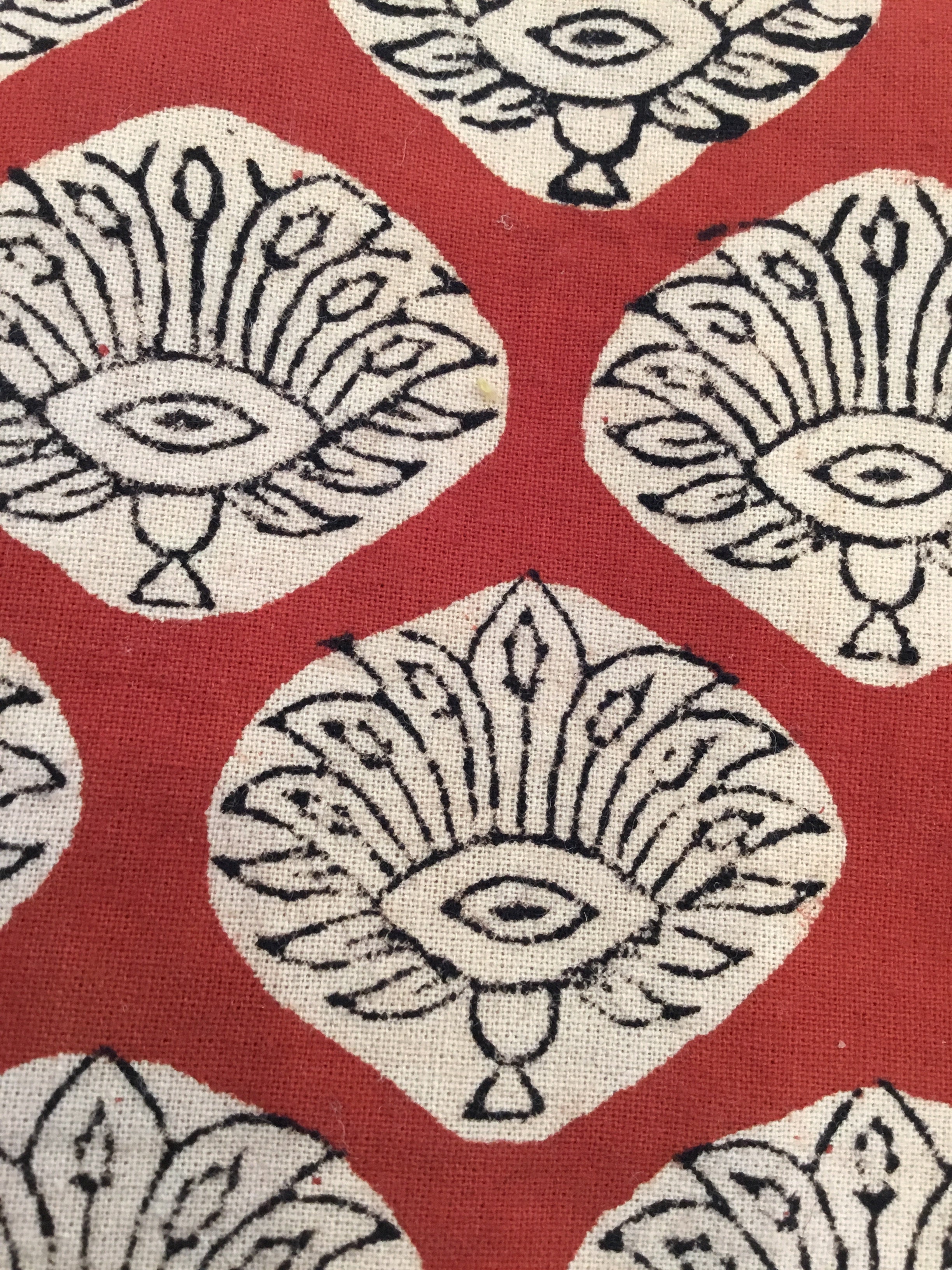 Tea Towel - Red Flower