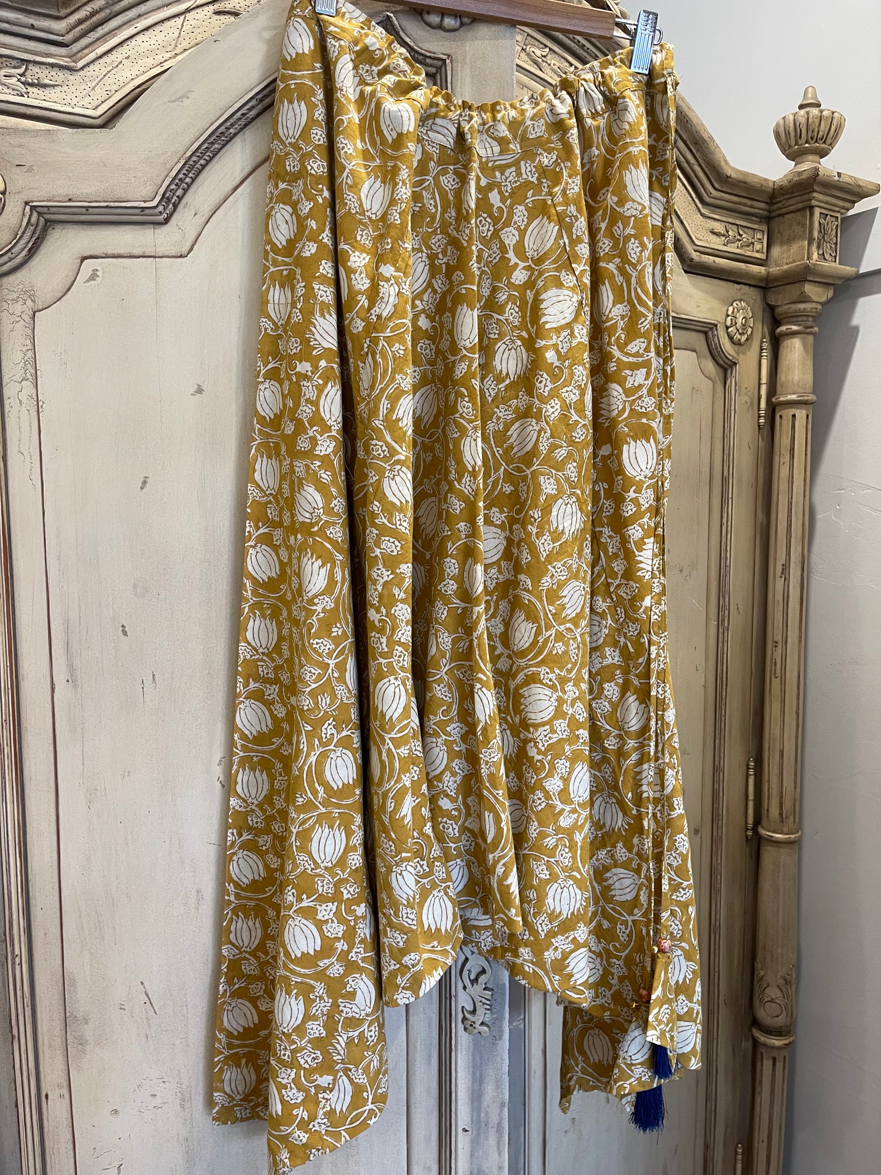 HAREM PANTS - TURMERIC TULIP