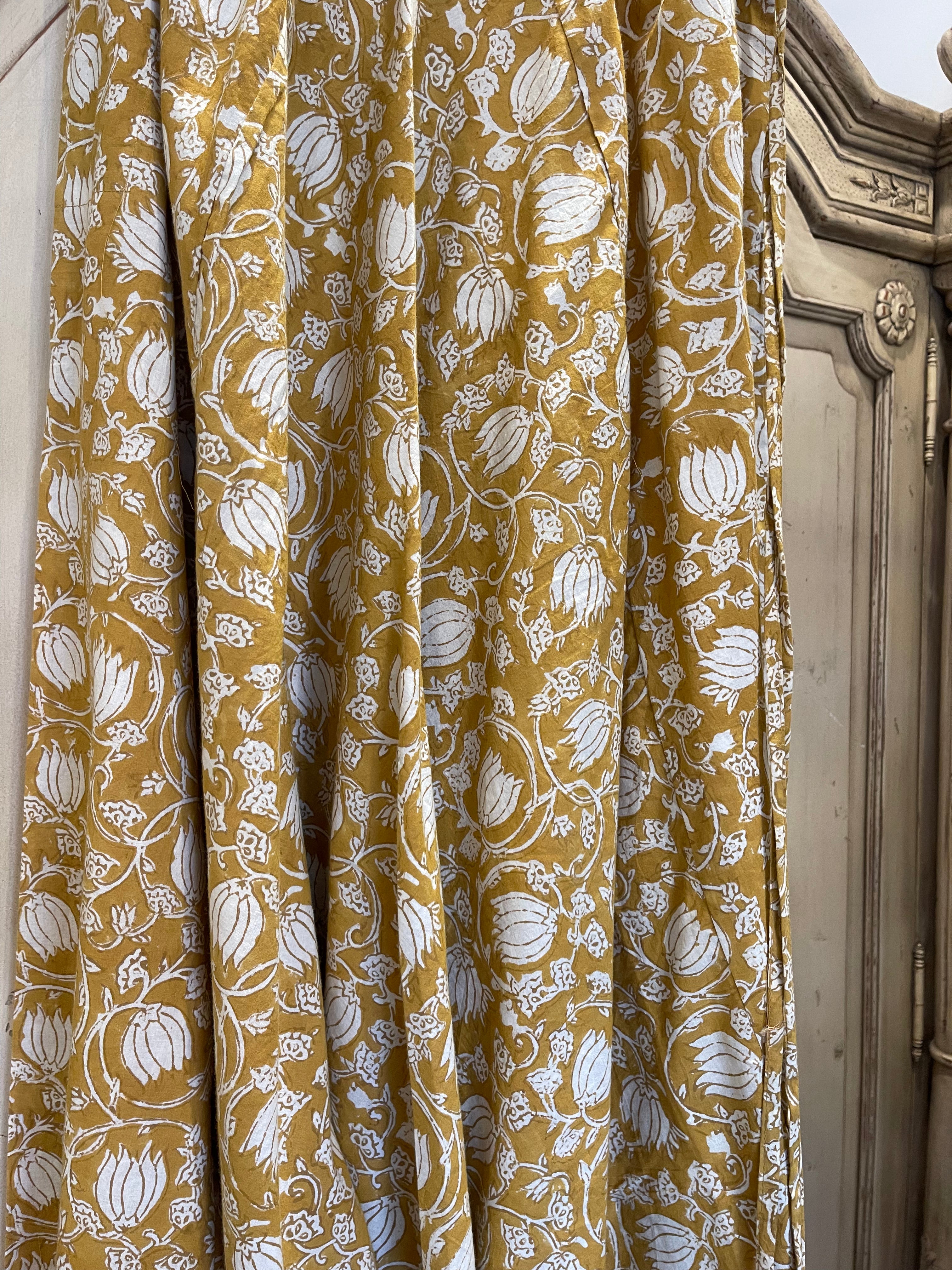 HAREM PANTS - TURMERIC TULIP