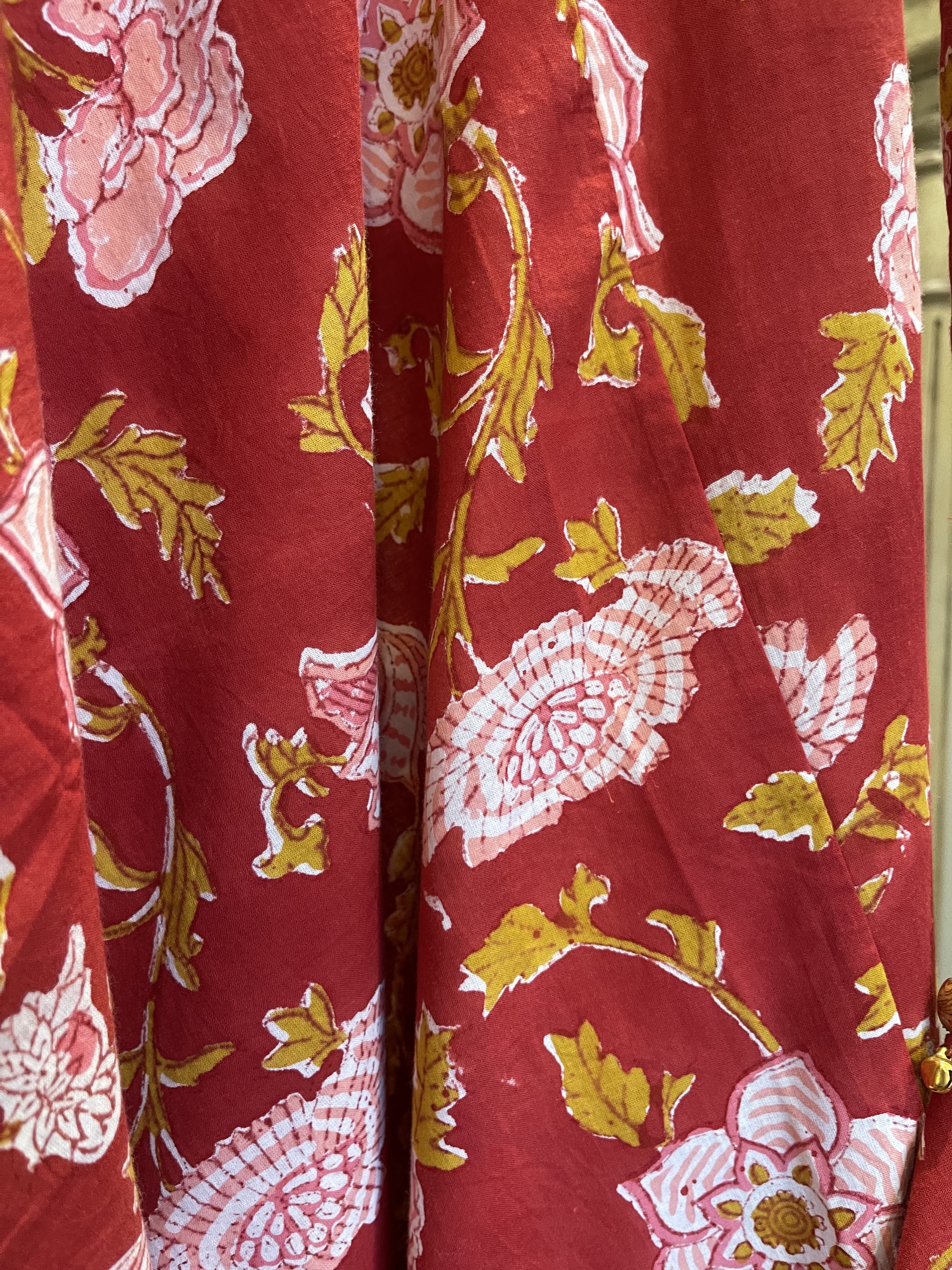 HAREM PANTS - PINK HIBISCUS