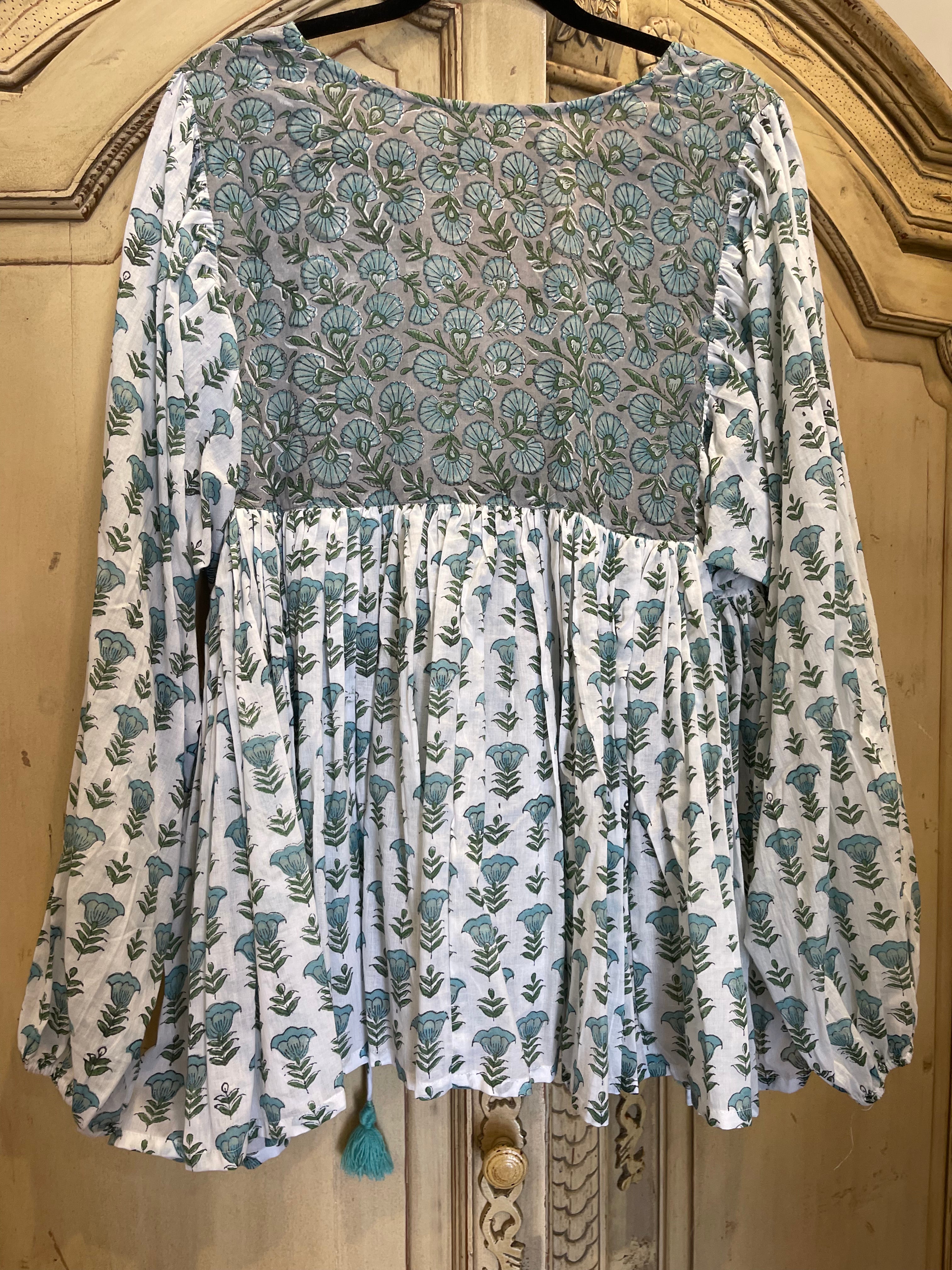 GYPSY TOP - FRESH MEADOW