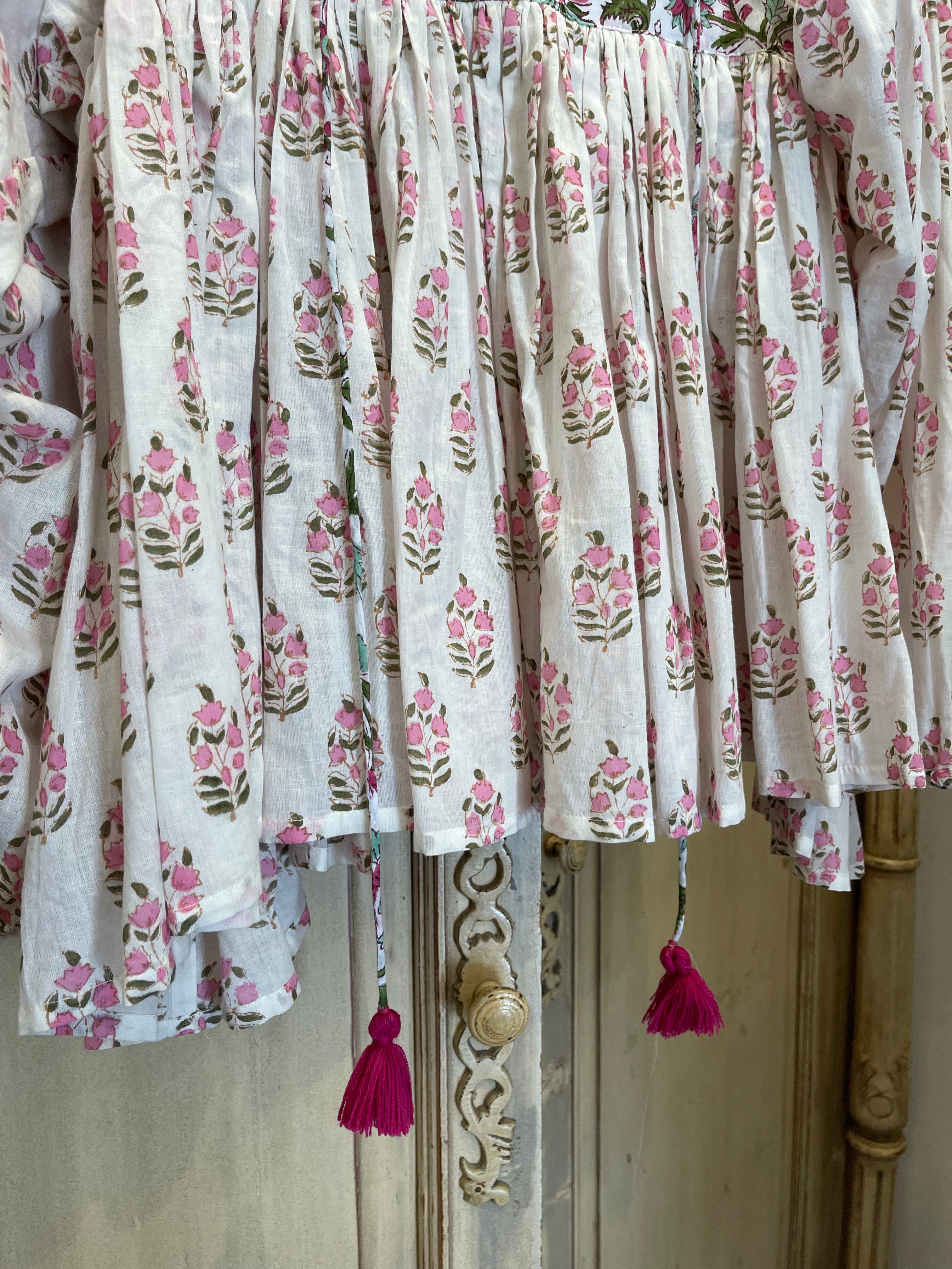 GYPSY TOP - PINK MEADOW