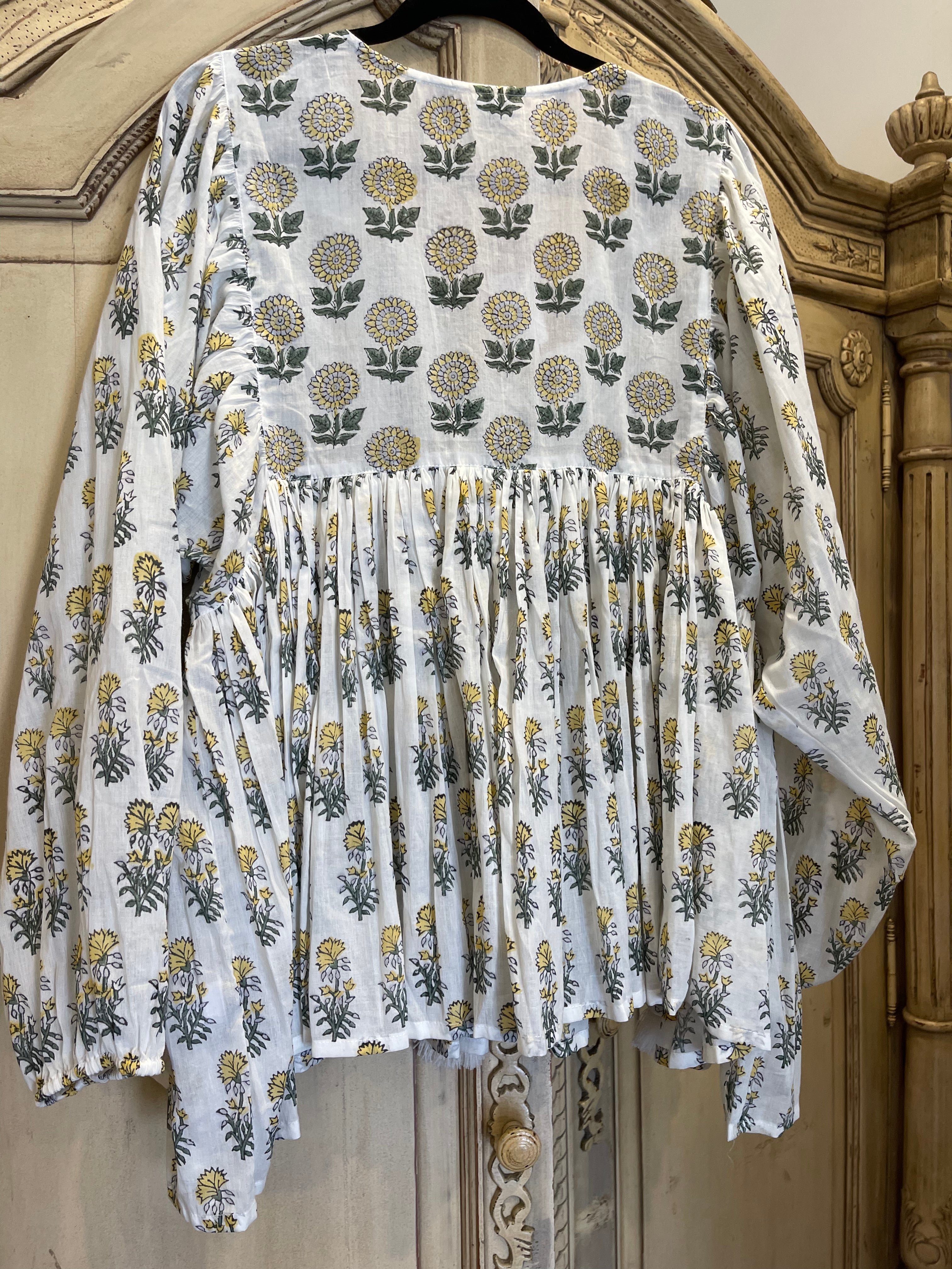 GYPSY TOP - SUNFLOWER MEADOW