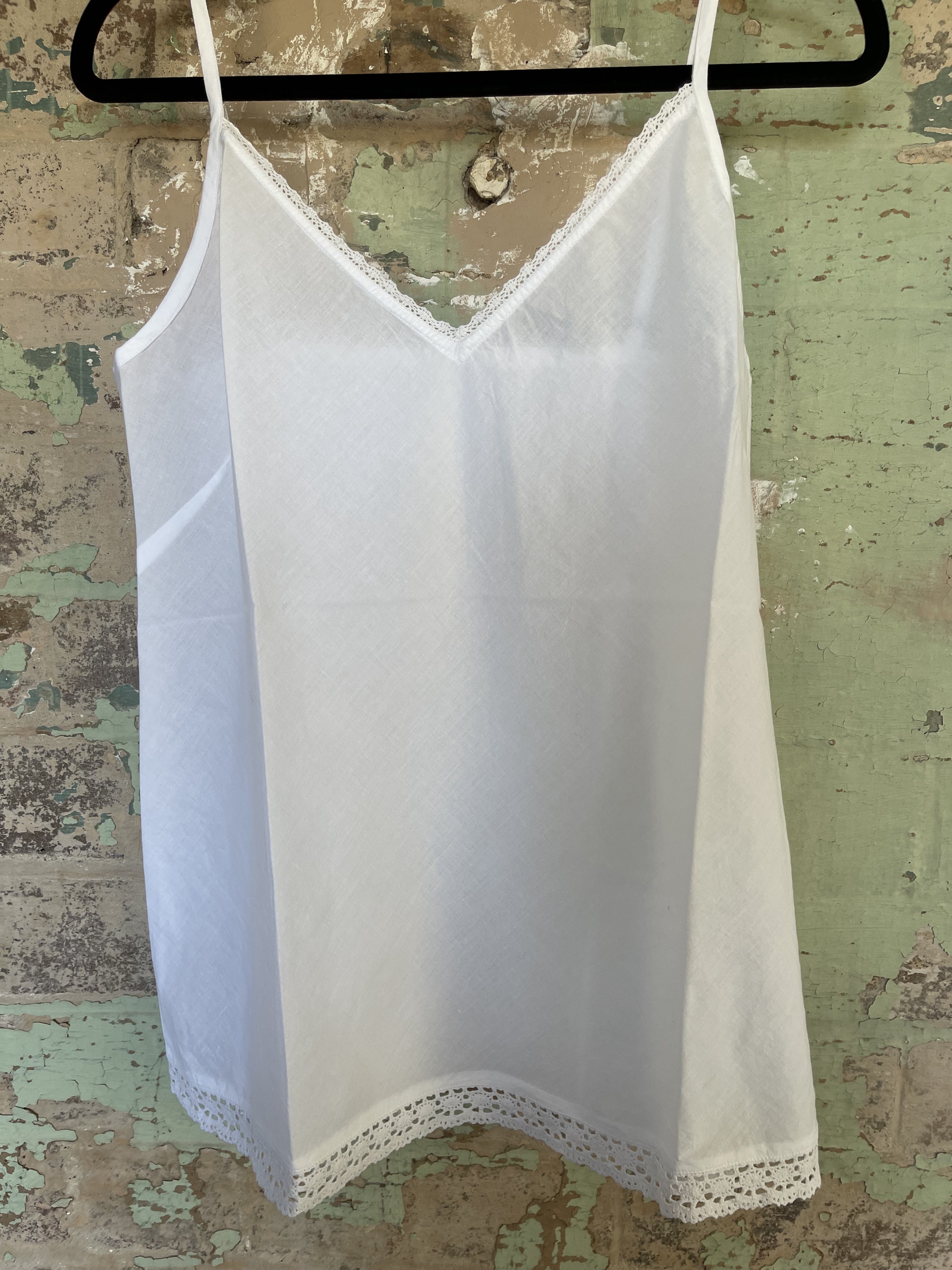Camisole Cotton- White
