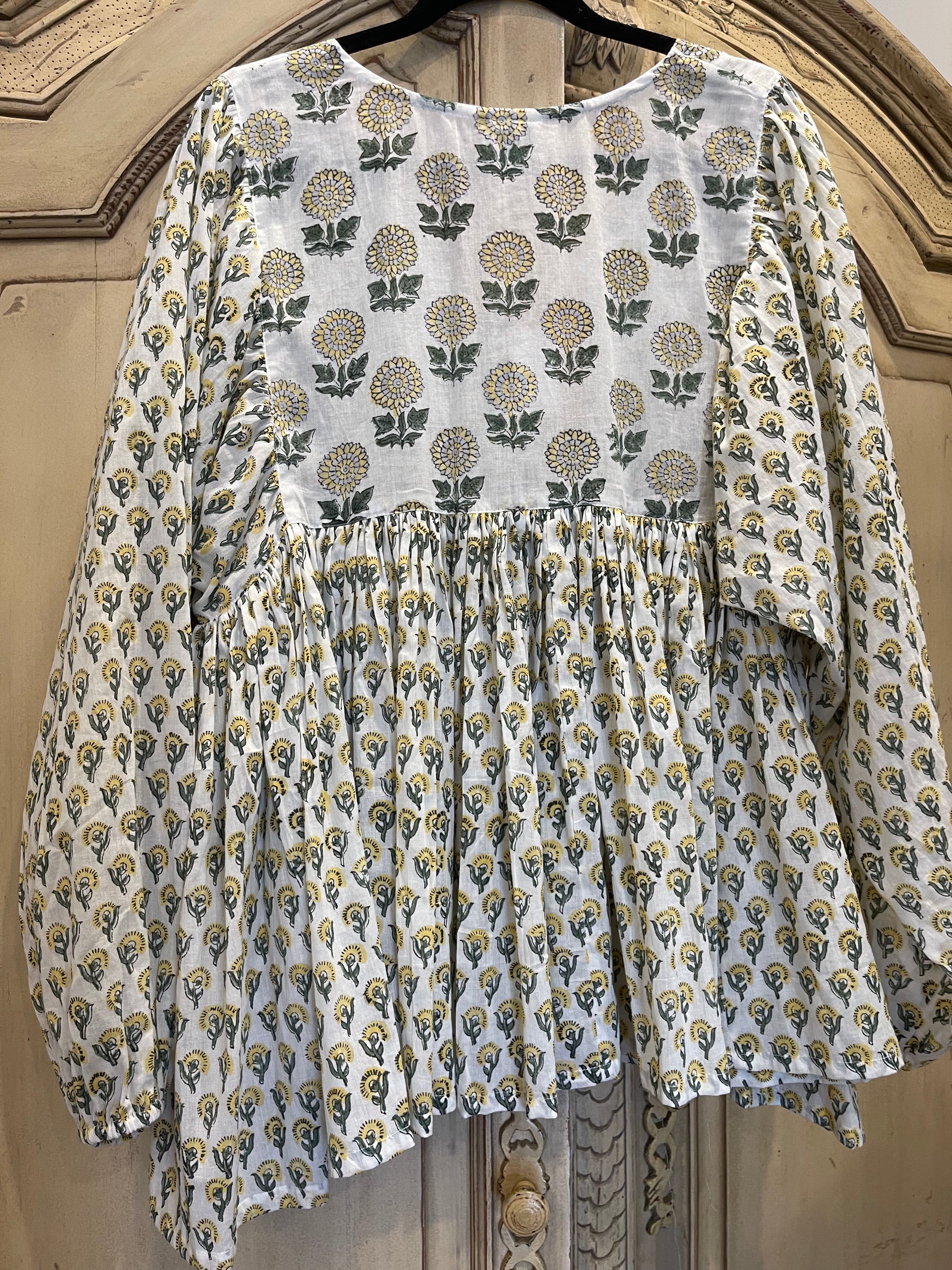 GYPSY TOP - DAISY FLORAL