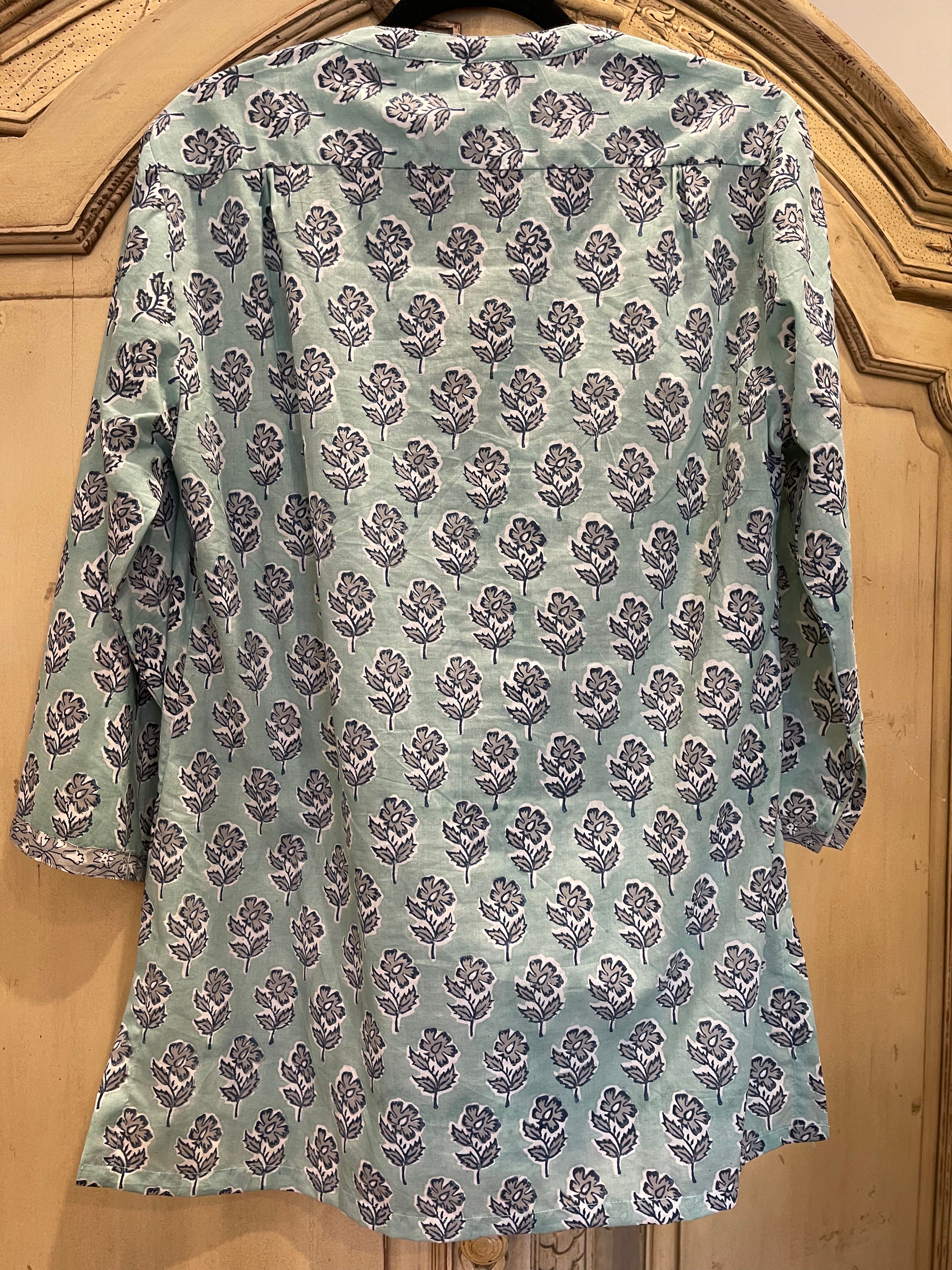 Pintuck Shirt - JADE